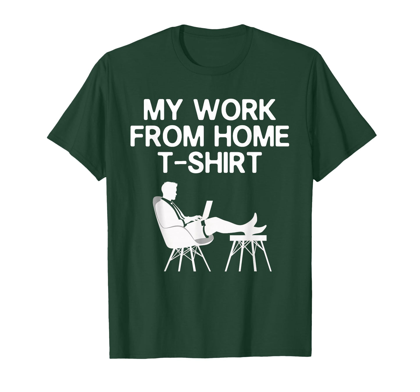 Cool Work from Home Outfit for Men Women Remote Work WFH T-Shirt