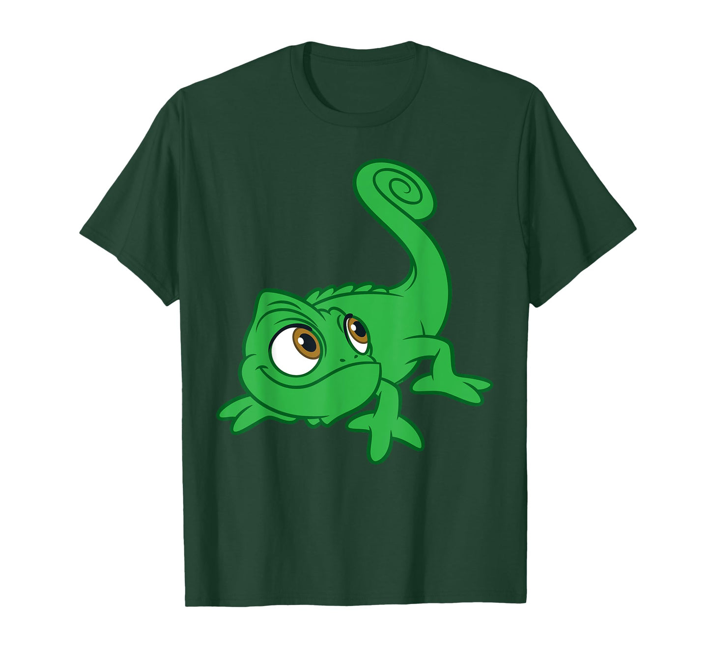 Disney Tangled Pascal Chameleon Sidekick Big Face Costume T-Shirt
