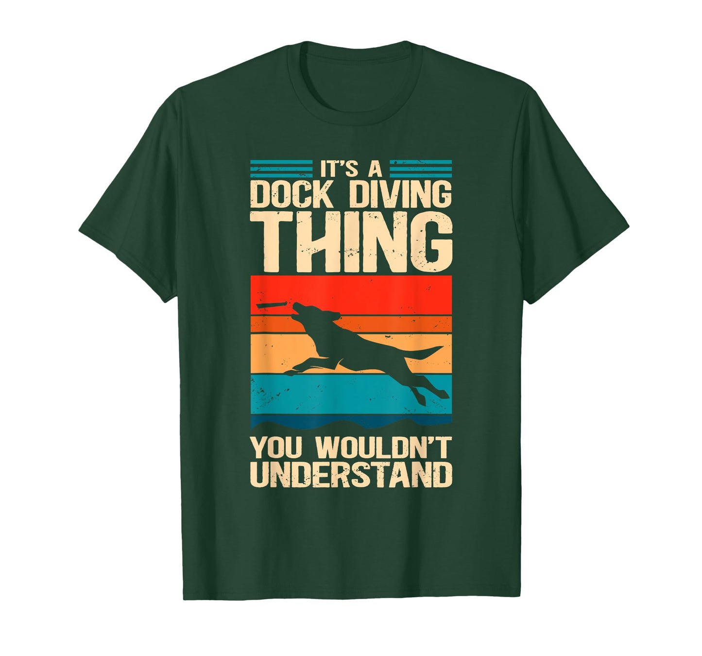 A Dock Diving Thing | Dog Jumping Dock Diving T-Shirt