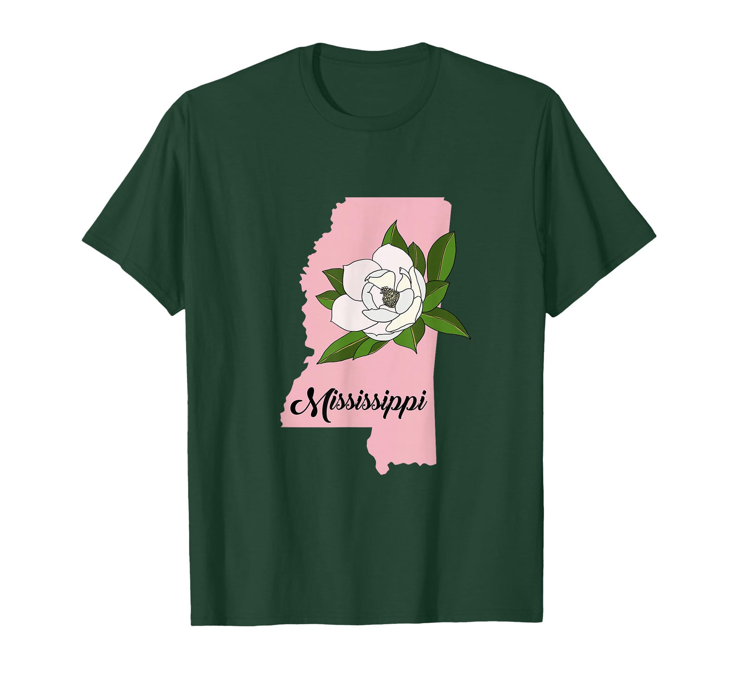 Mississippi Flower Magnolia T-Shirt