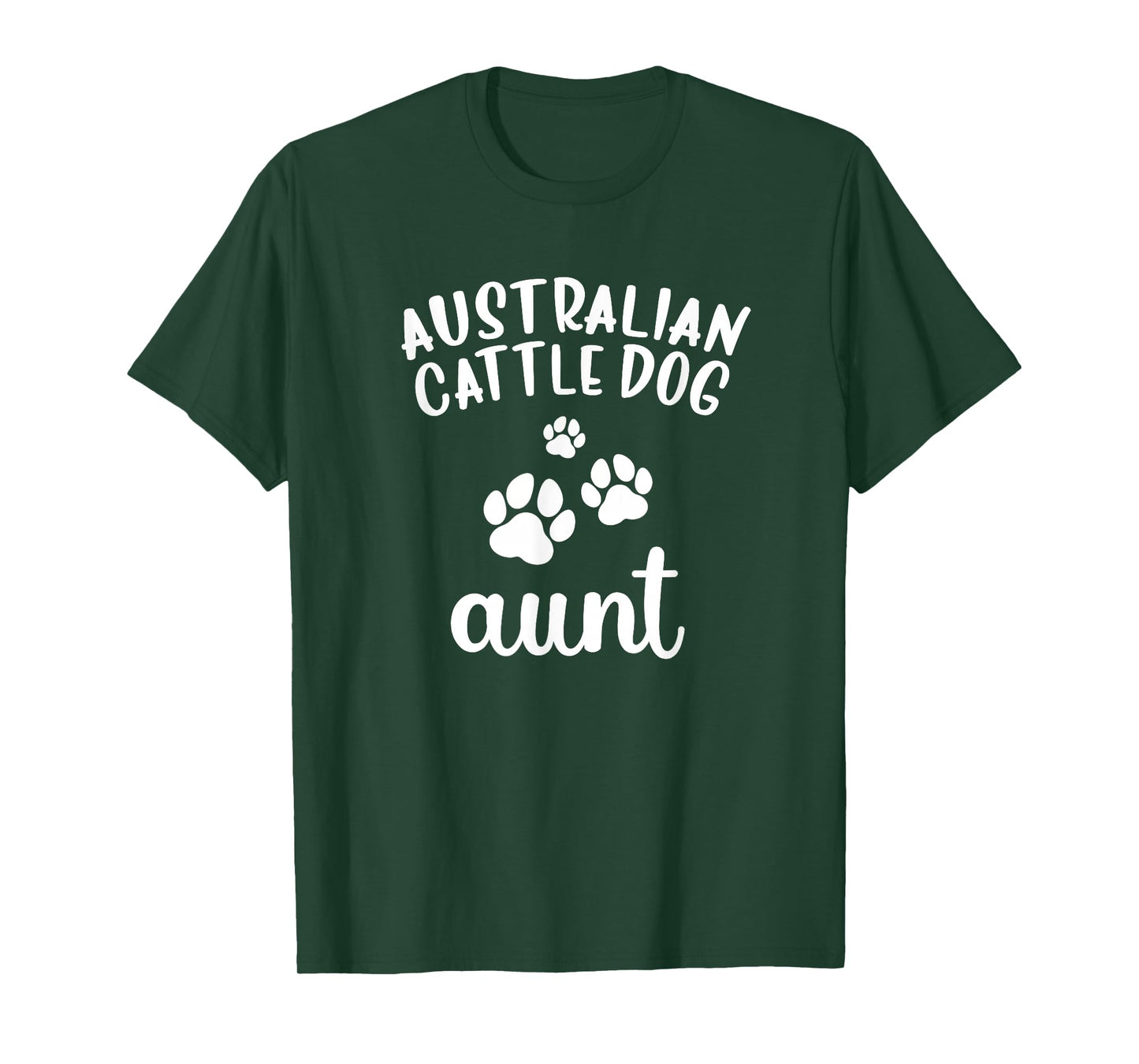 Australian Cattle Aunt Cute Dog Blue Heeler Red Queensland T-Shirt