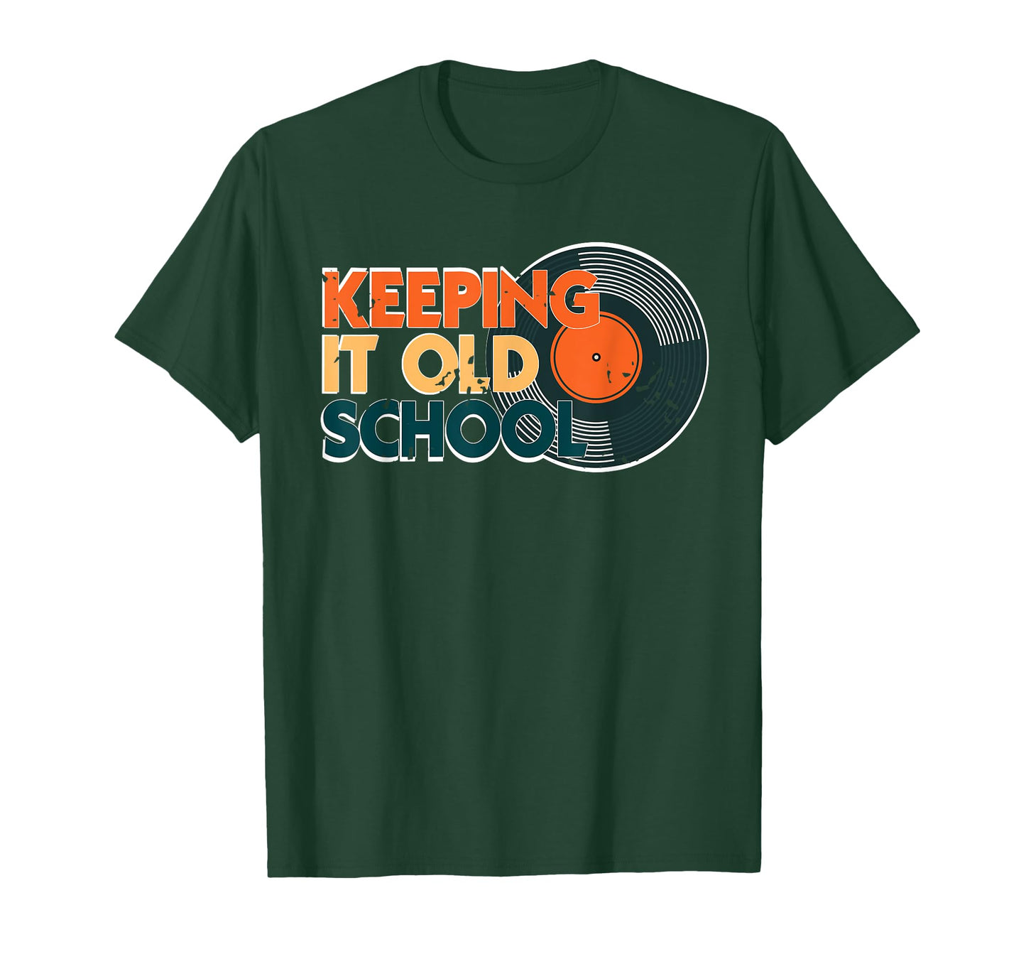 Keeping It Classic Style Retro DJ Vinyl Humor T-Shirt