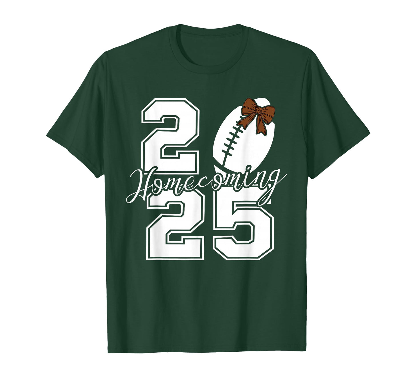 Homecoming HOCO 2025 School Team Spirit Reunion Football T-Shirt
