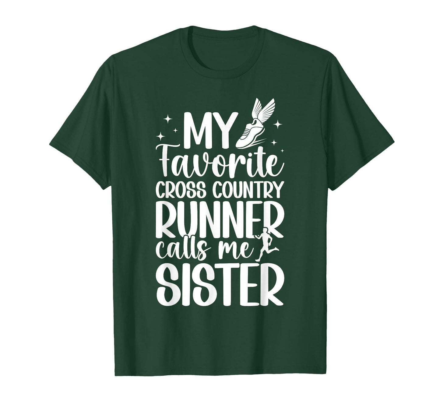 Proud Cross Country Sister Of A Cross Country Runner Sis T-Shirt