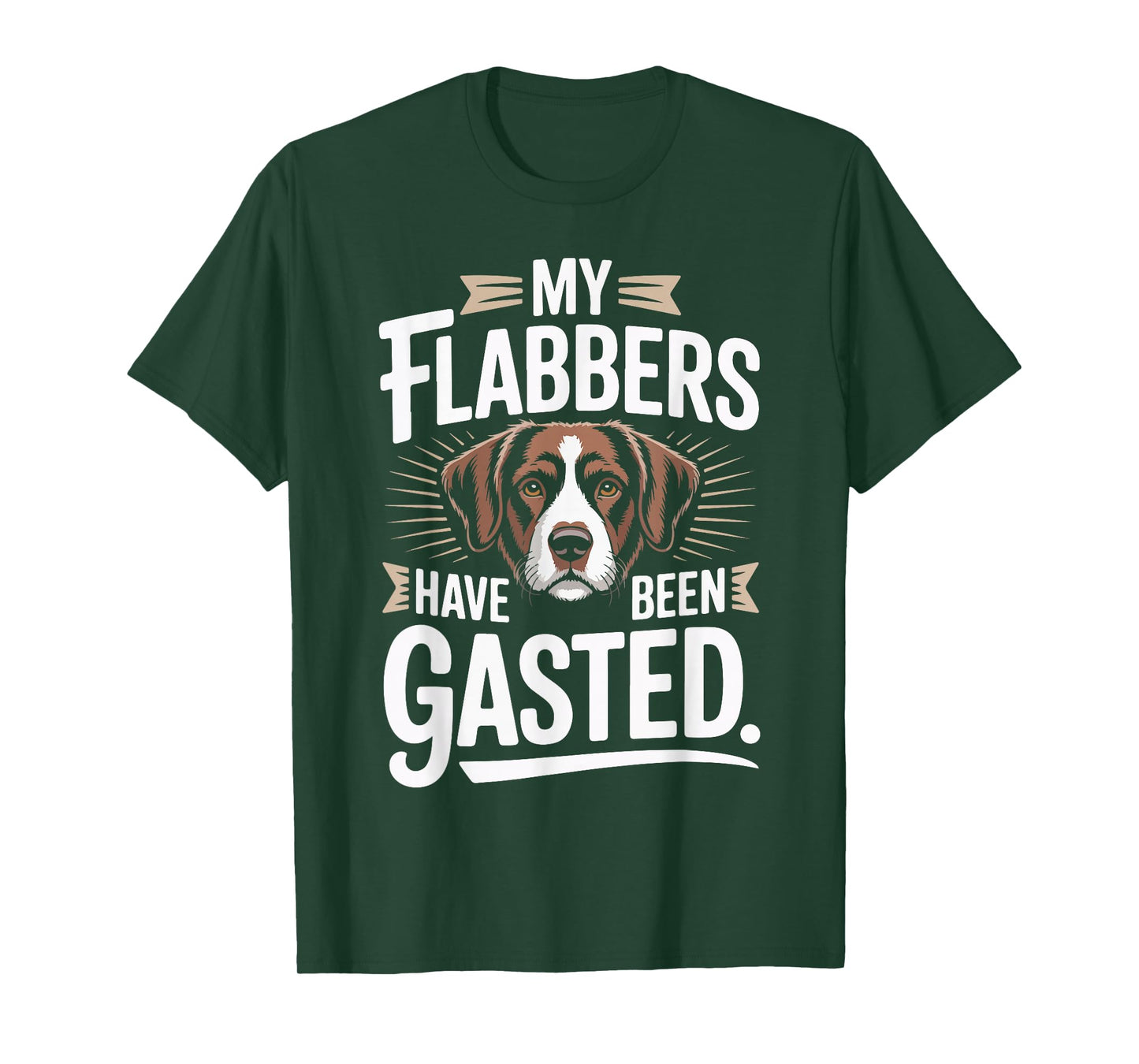 My Flabbers Have Been Gasted Dog T-Shirt