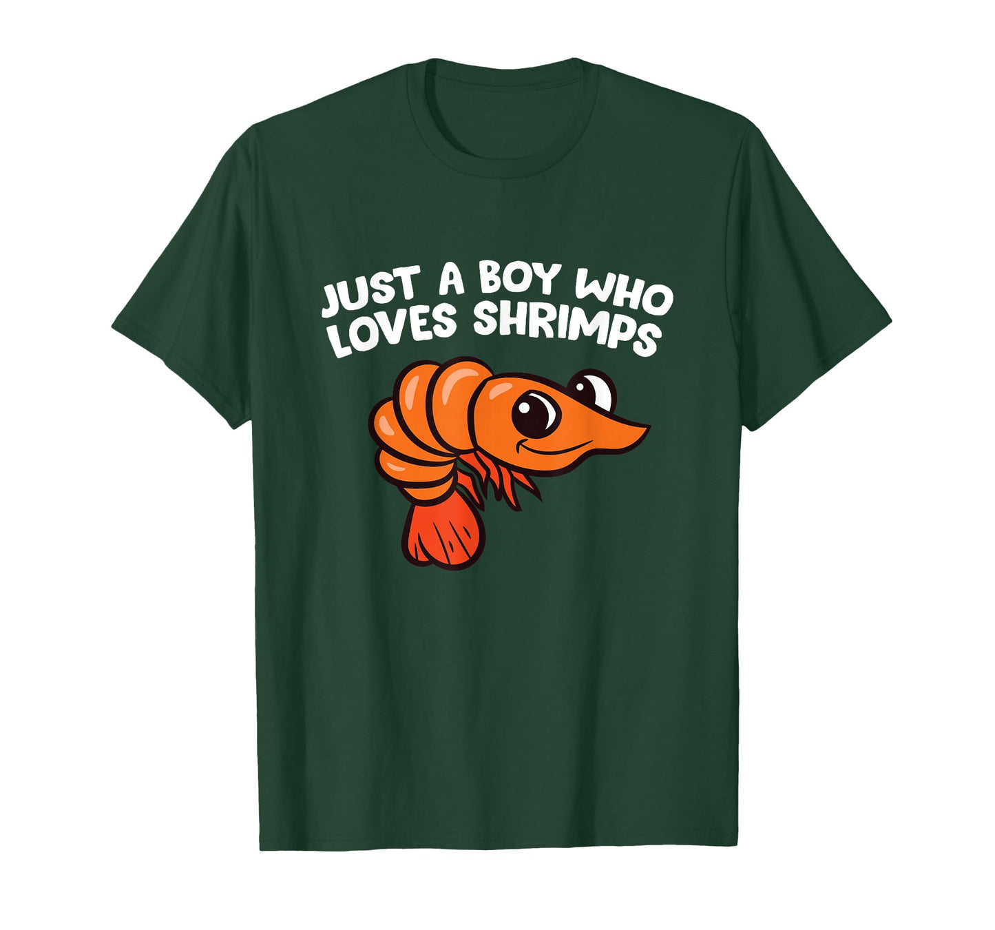 Just a Boy Who Loves Shrimps T-Shirt