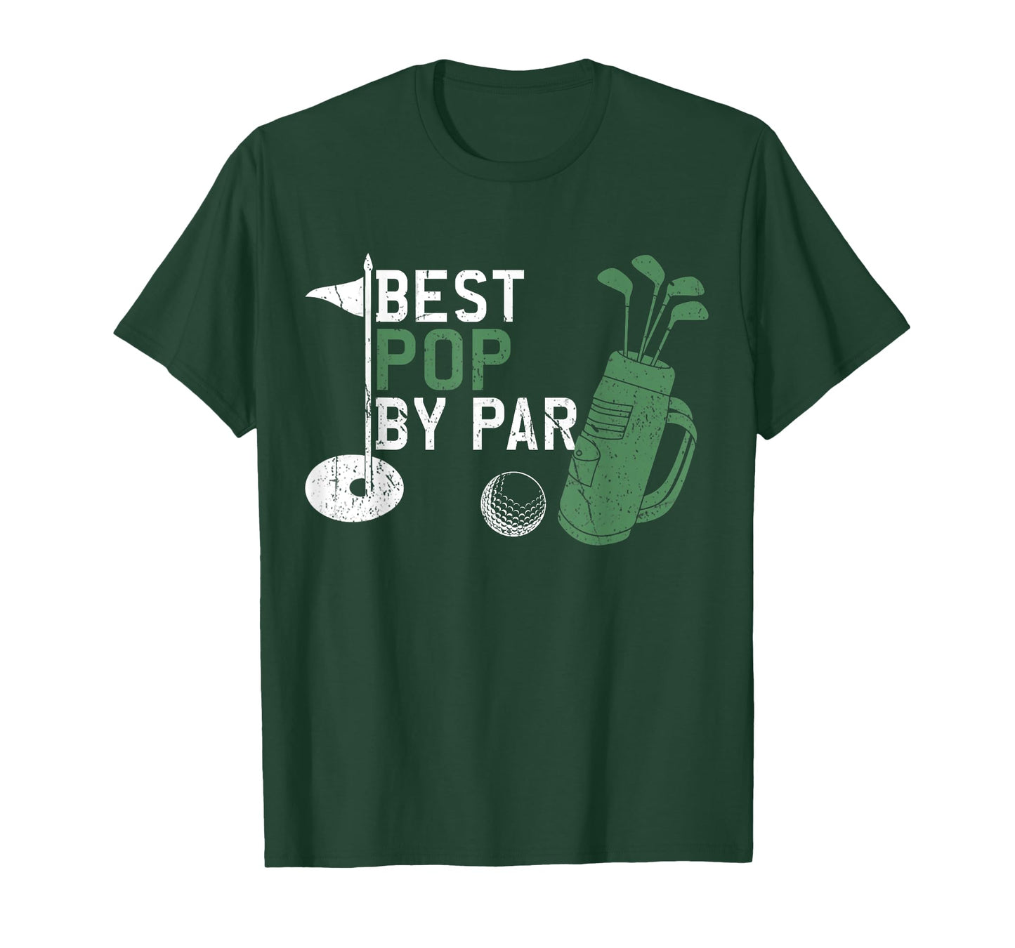 Best Pop By Par Golf Lover Fathers Day T-Shirt