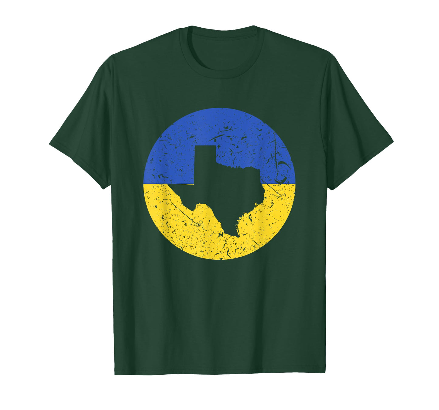 Proud Texan-Ukrainian From Texas Ukraine Home Pride T-Shirt
