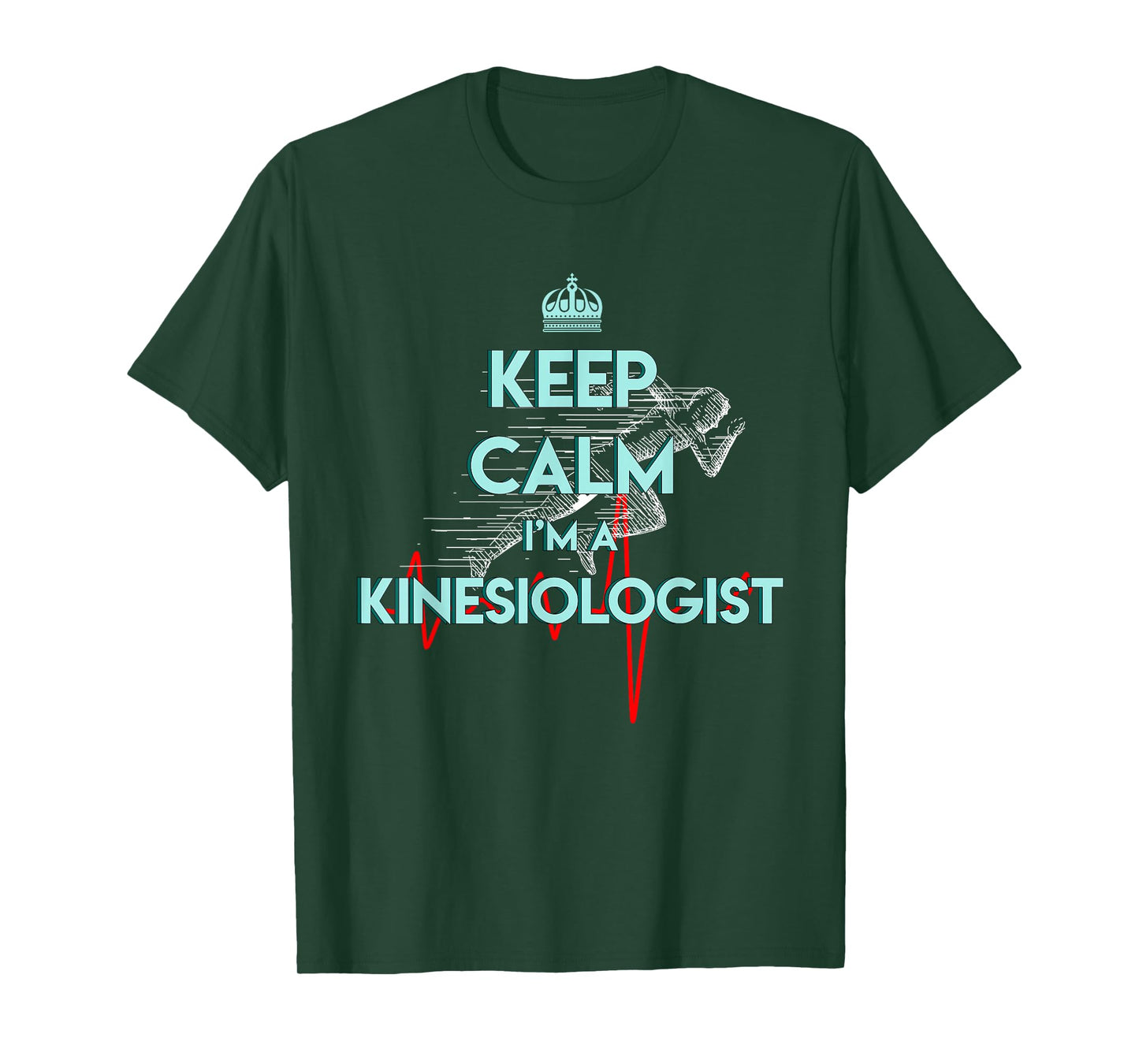 Kinesiologist Profession Kinesiology Practitioner Keep Calm T-Shirt