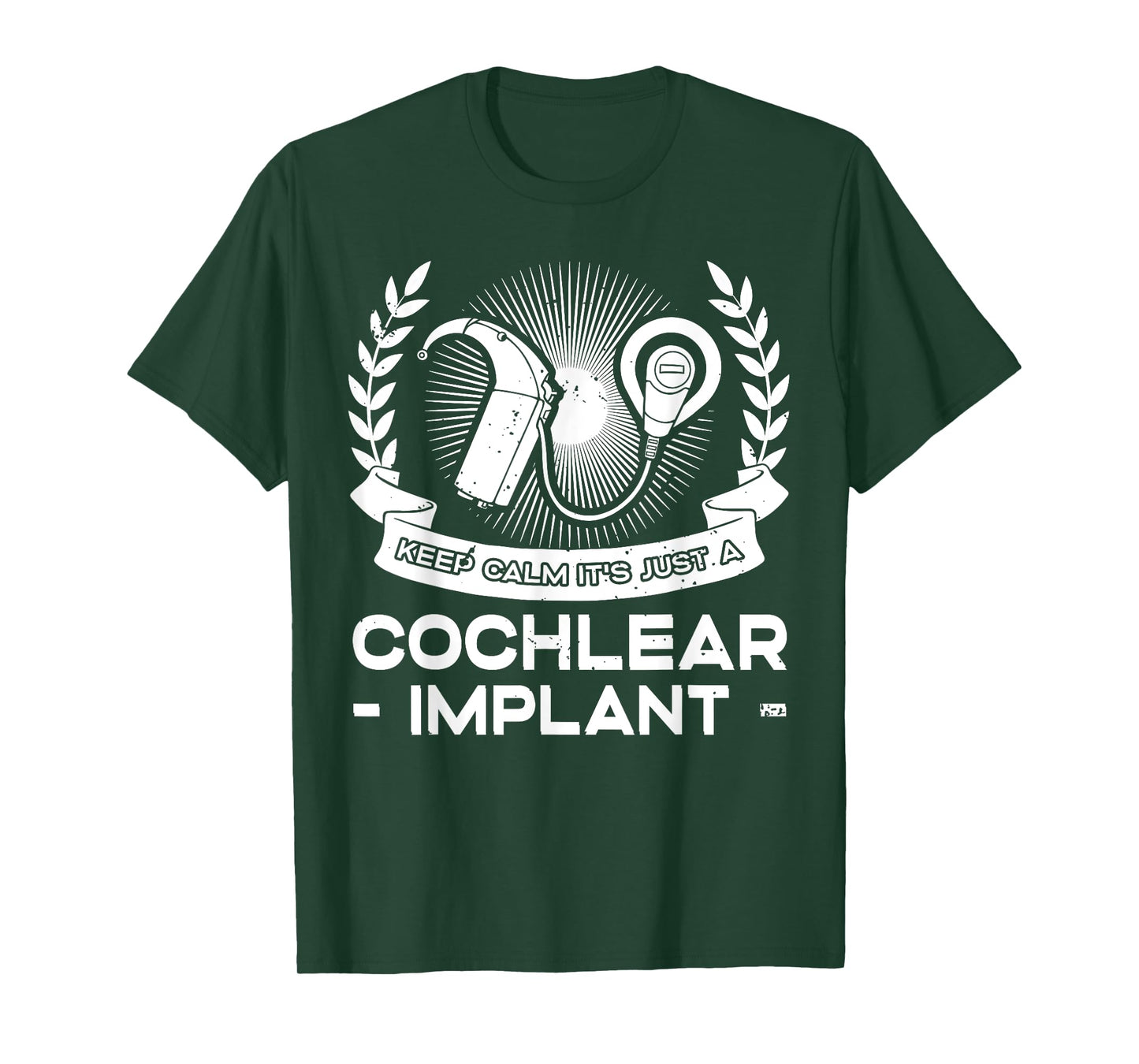 Cochlear Implant Heairing Aid Sound Device T-Shirt