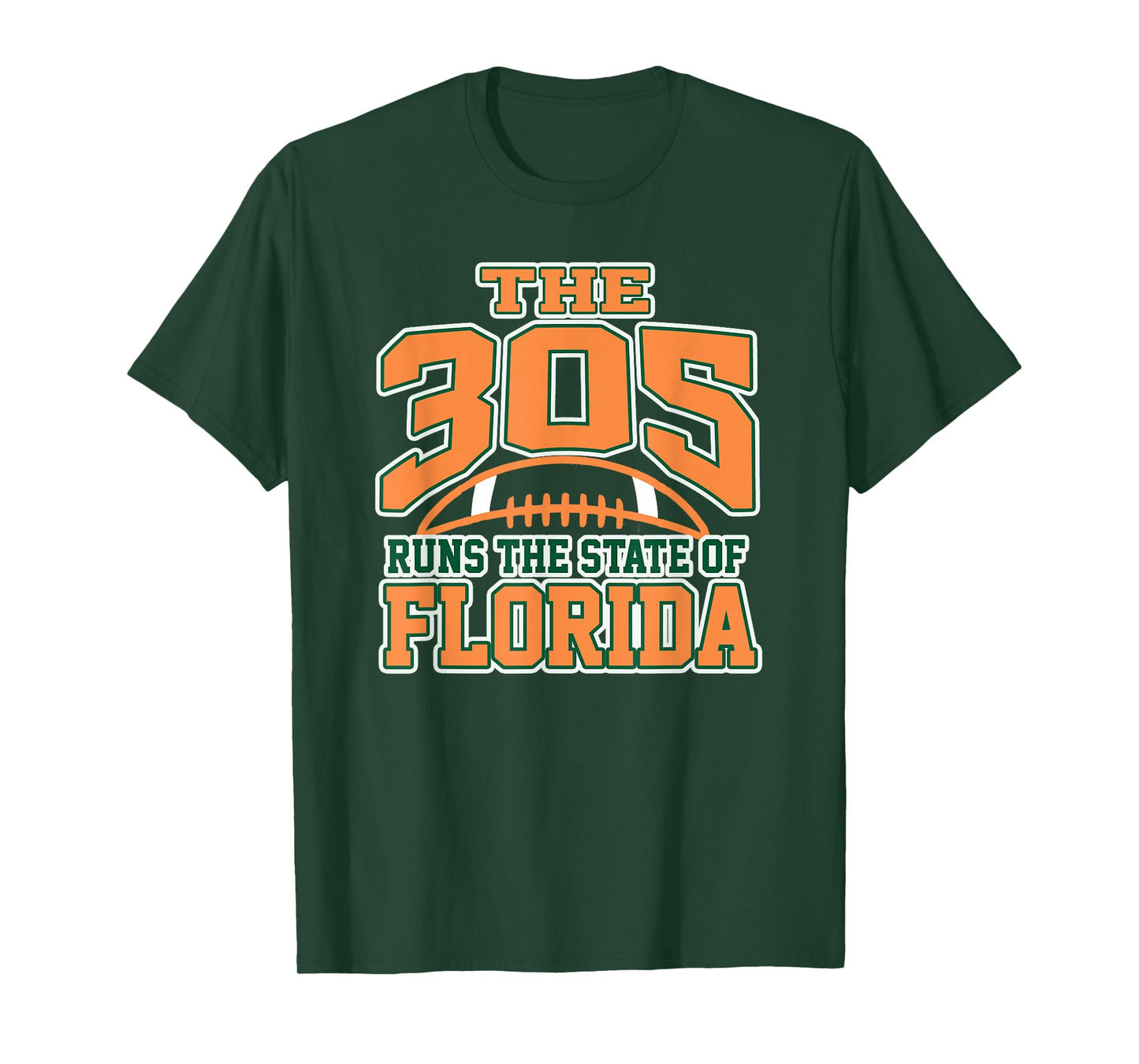 305 Runs Florida Miami Area Code Pride South Florida Vibes T-Shirt