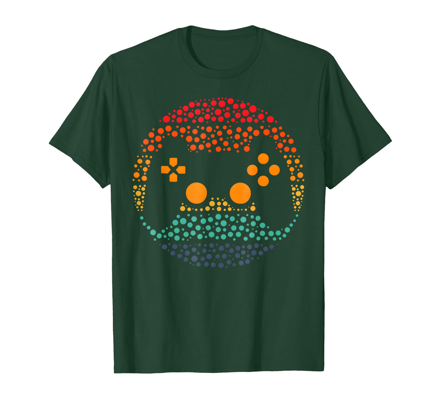 Happy Dot Day Gamers Boy Game Controller Colorful Polka Dot T-Shirt