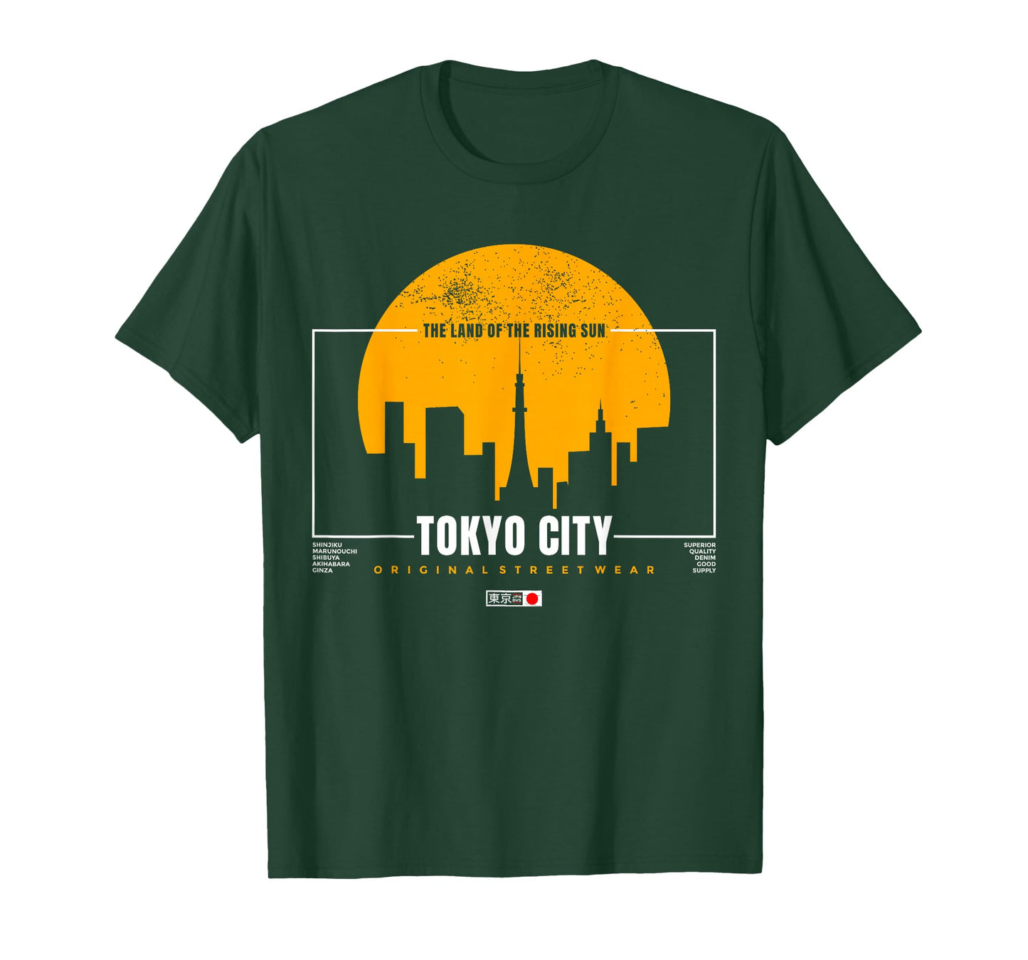 The Land Of The Rising Sun Tokyo City T-Shirt