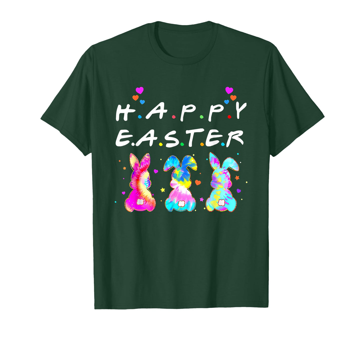 Happy Easter Cute Bunny Family Matching Easter 2025 Clothing T-Shirt