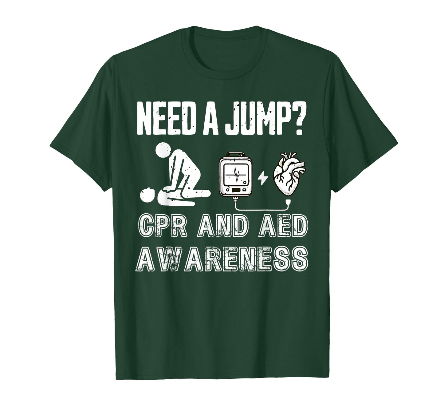 Funny National CPR and AED Awareness Week 2024 Men's Women's T-Shirt