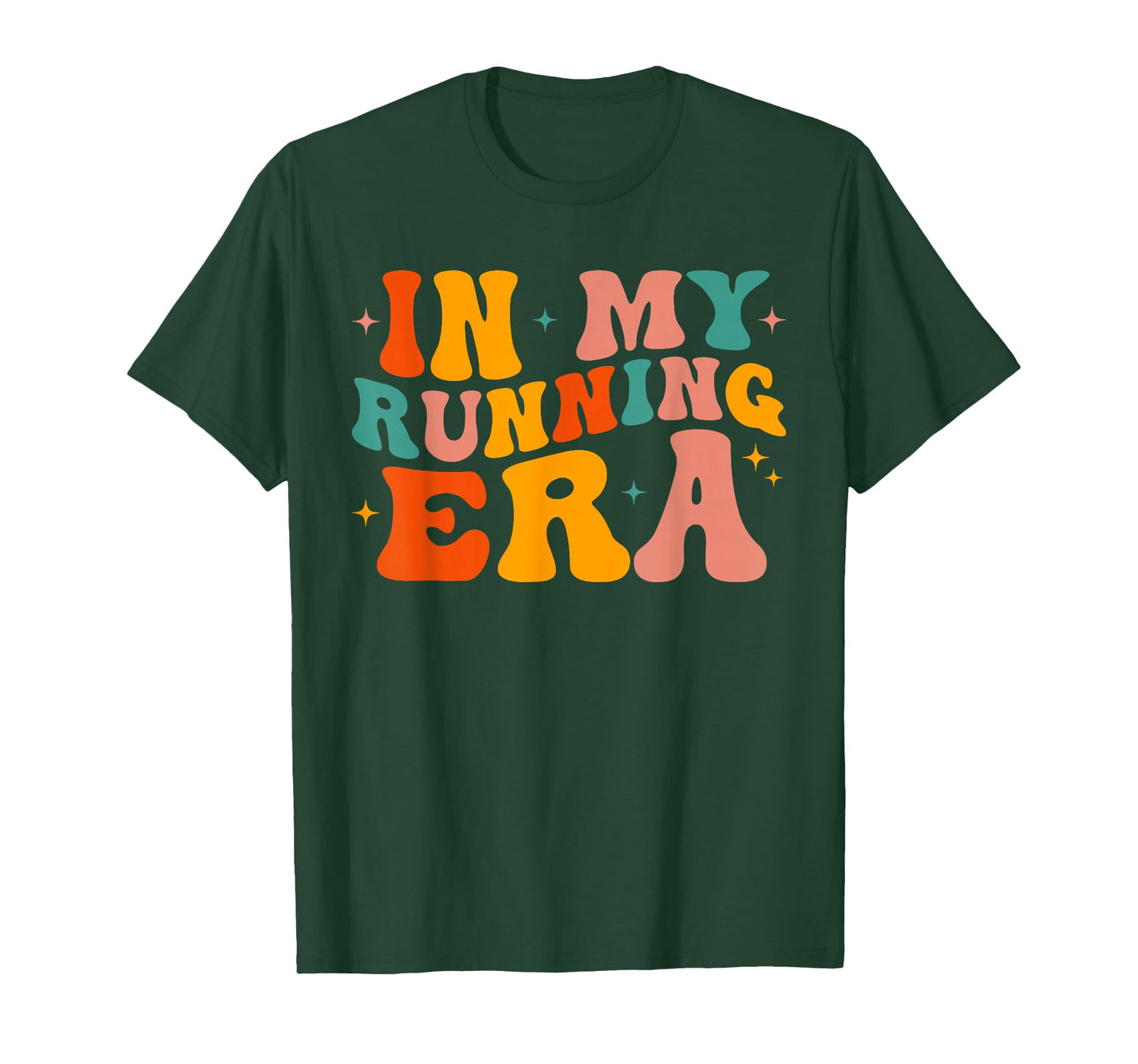 In My Running Era Runner Marathon Jogging Fitness Sport Cute T-Shirt