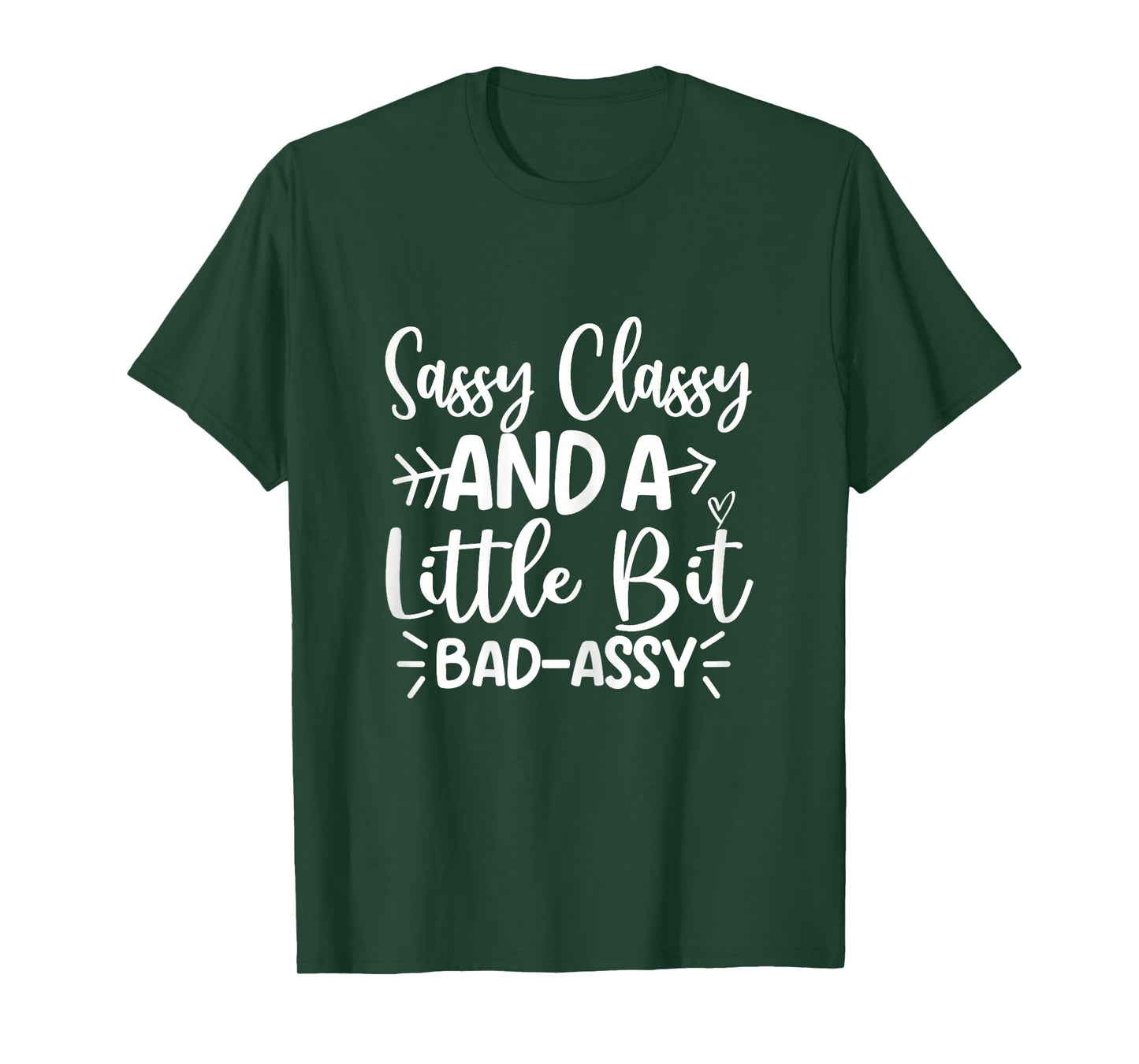 Sassy Classy And A Little Bit Bad Assy Famer's Wife T-Shirt
