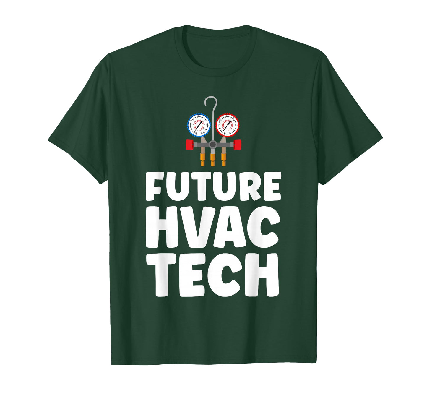 HVAC Technician Tech Vintage Future Hvac Tech T-Shirt