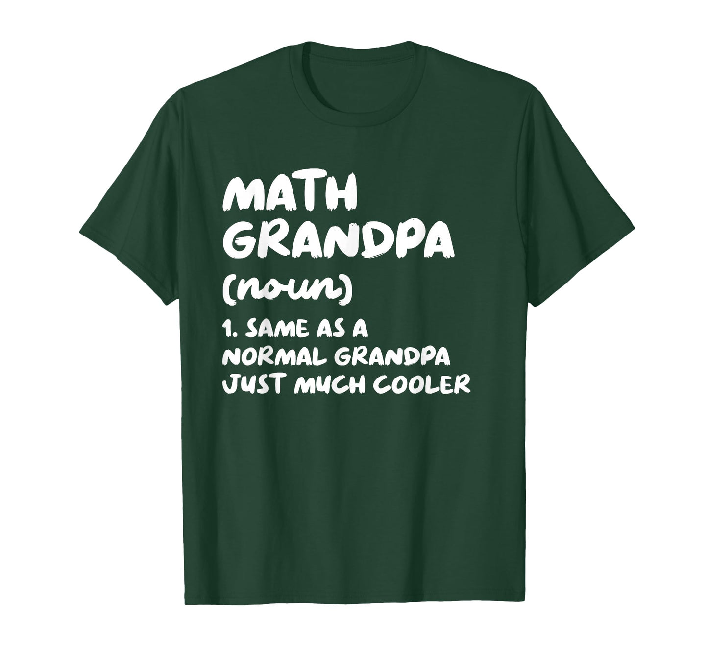 Math Grandpa Definition Funny T-Shirt