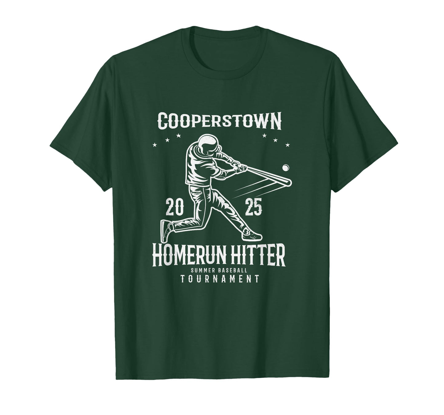 Cooperstown Baseball Homerun Hitter T-Shirt