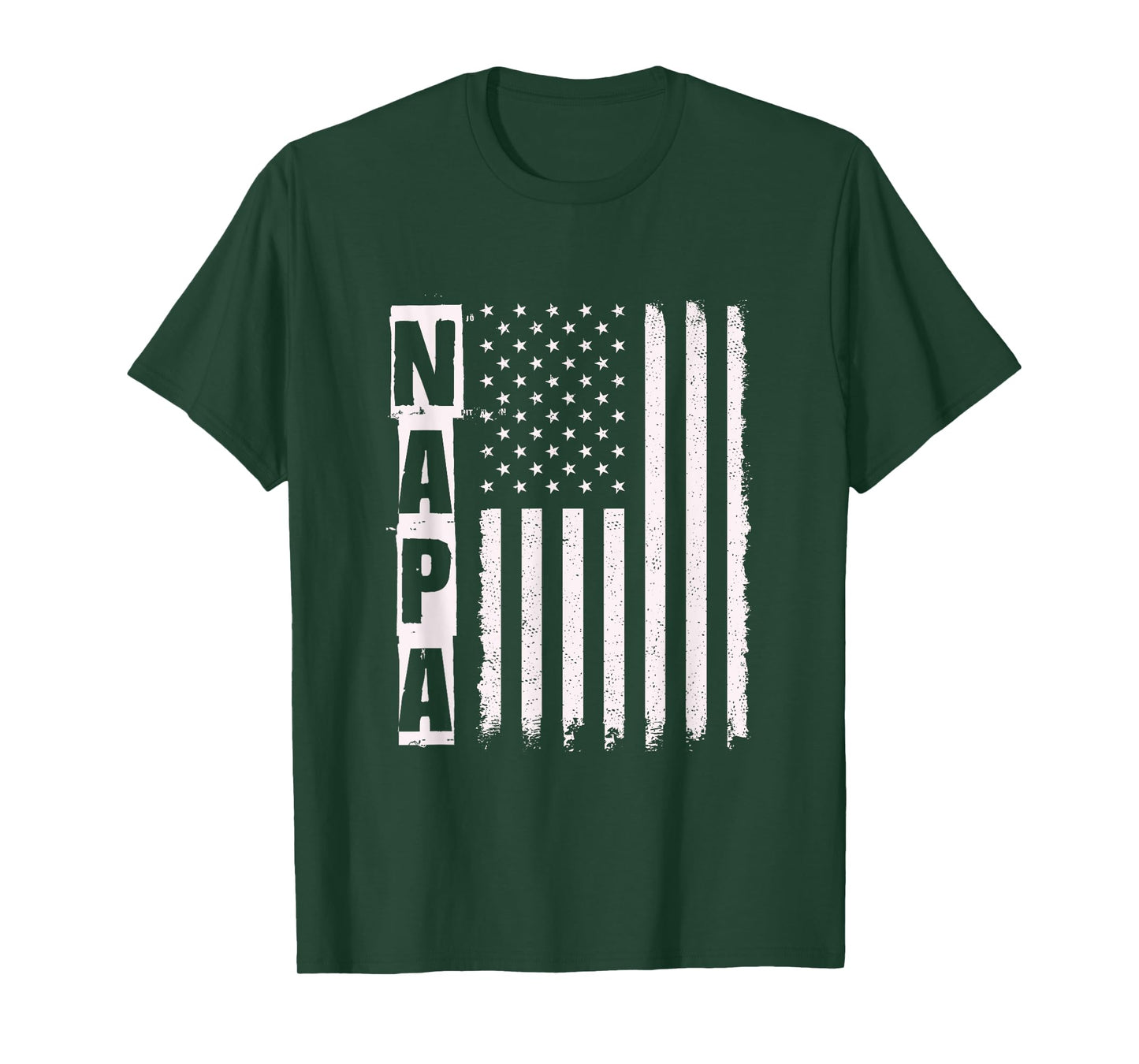 Napa Father's Day American Flag 4th of July T-Shirt