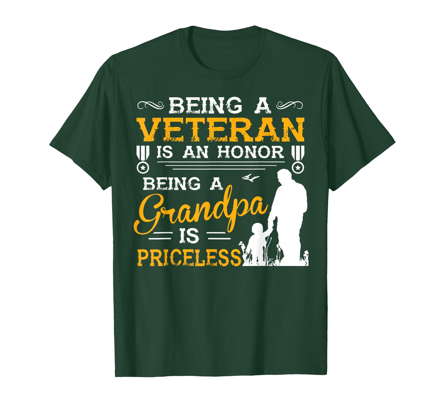 Veteran Grandpa Gift for Grandfather T-Shirt