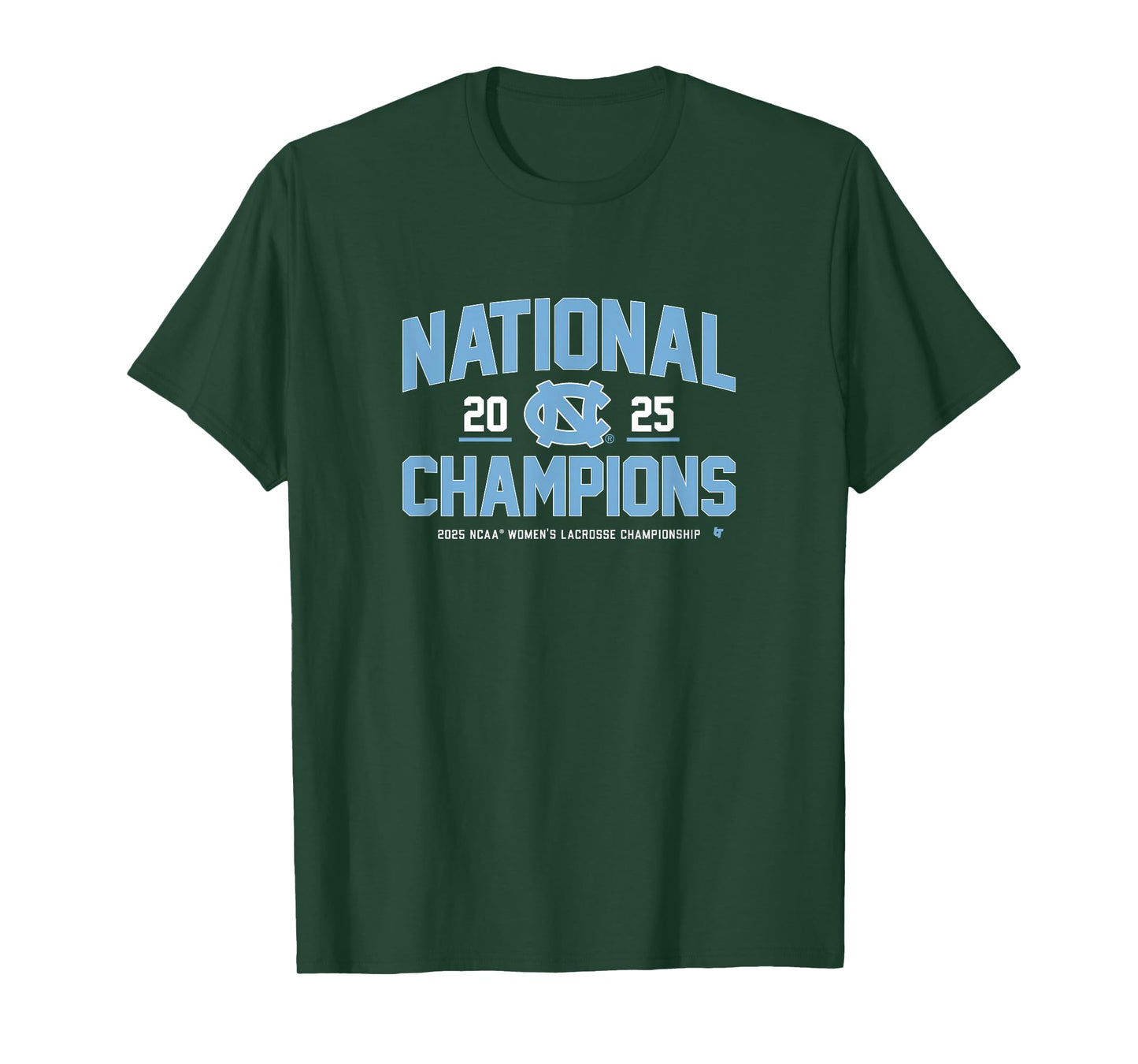 UNC Women's Lacrosse - 2025 National Champs - UNC Tar Heels T-Shirt