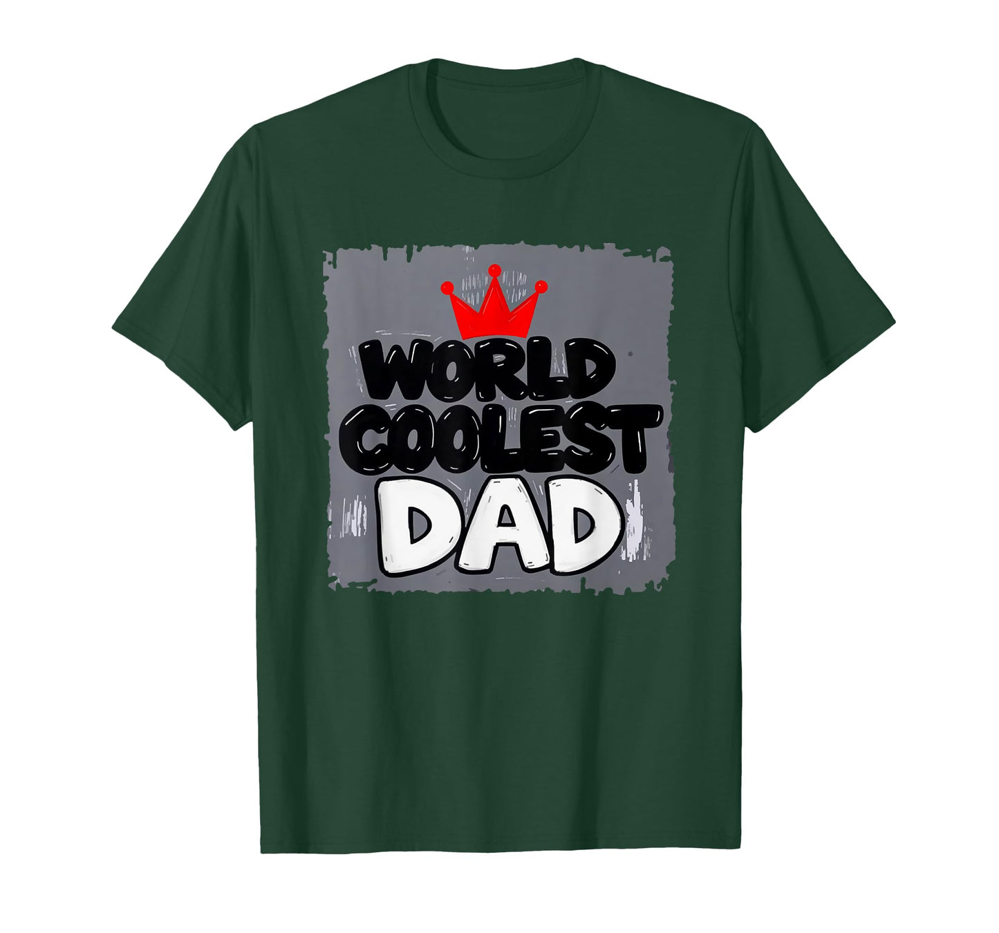 Family Creative Design - World Coolest Dad 1 - Fan Fun T-Shirt