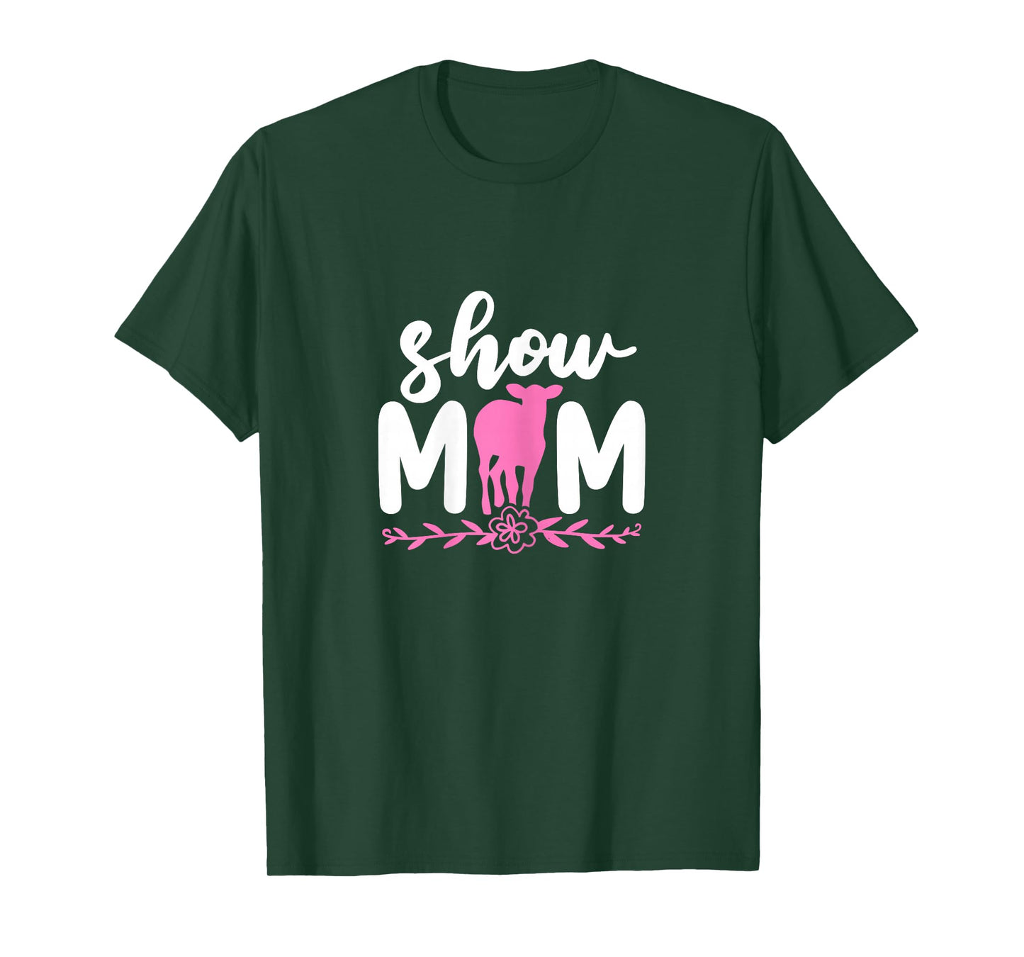 Show Mom Cow Cattle Livestock Showing Mother Farmer T-Shirt