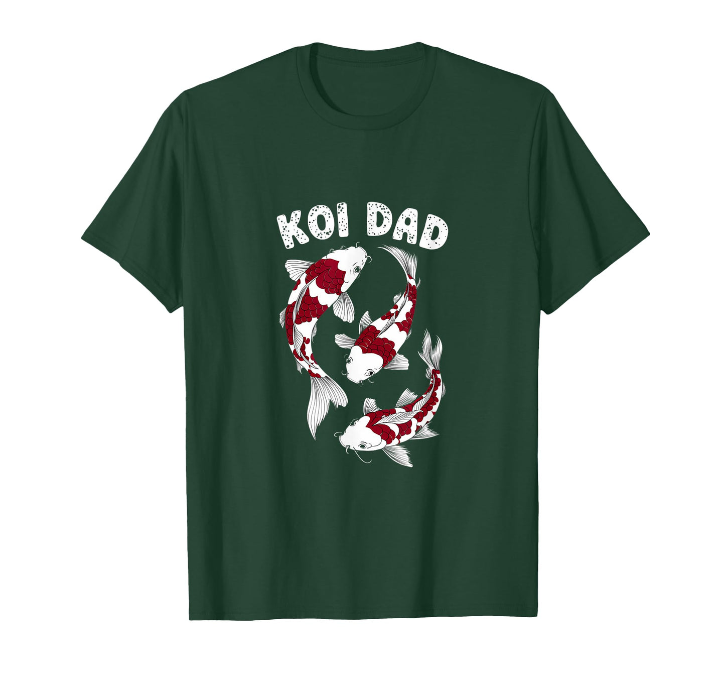 Koi Dad Funny Japanese Koi Fish Lover T-Shirt