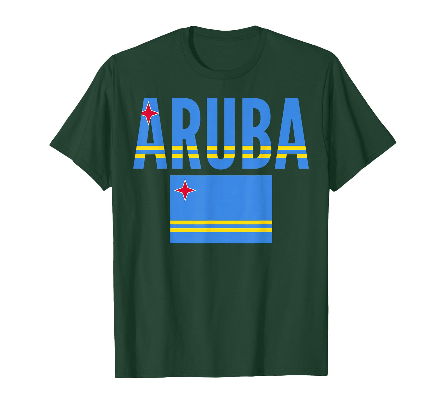 Aruban - Aruba Country Flag T-Shirt