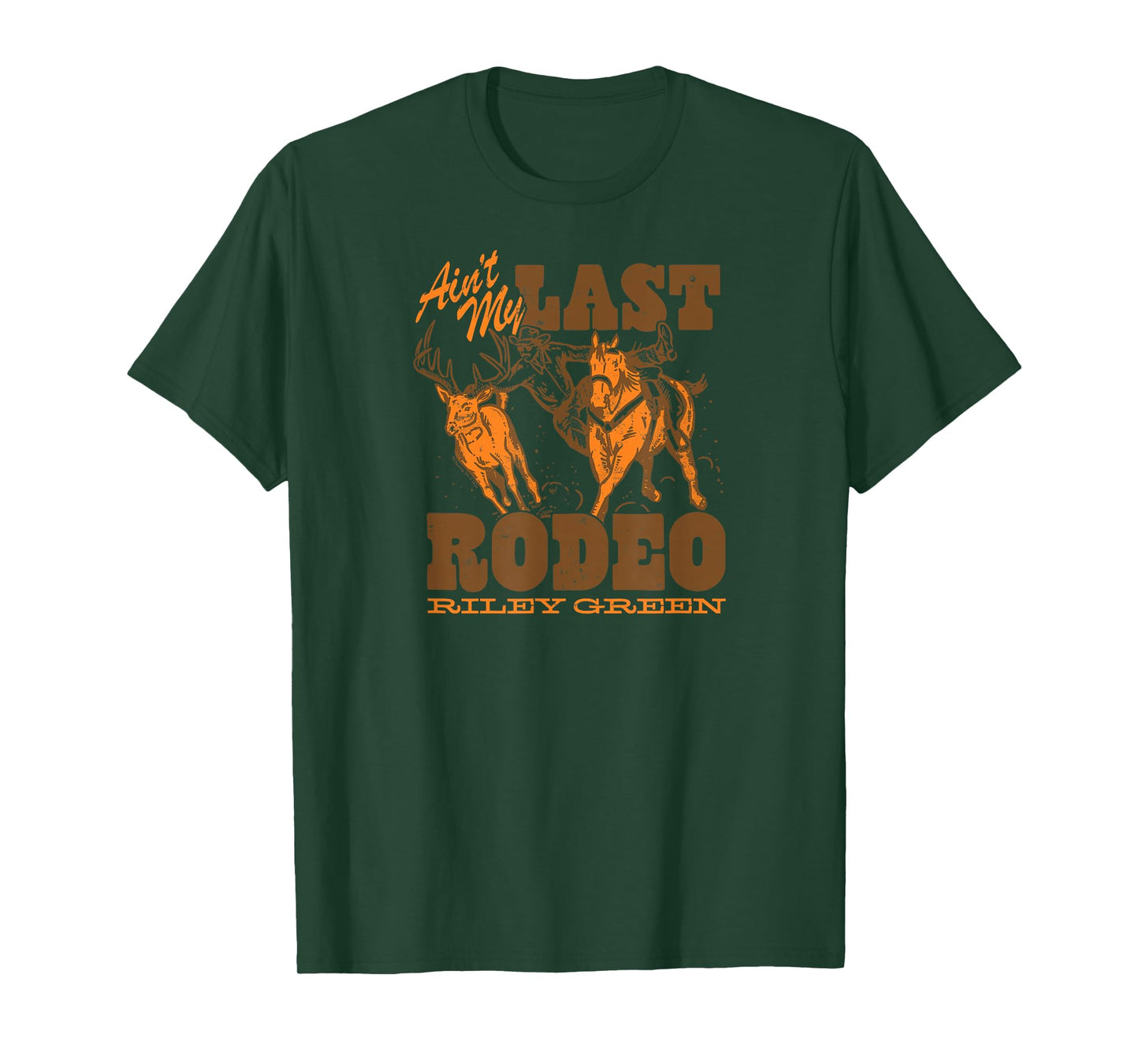 Riley Green - Ain't My Last Rodeo Country Album T-Shirt