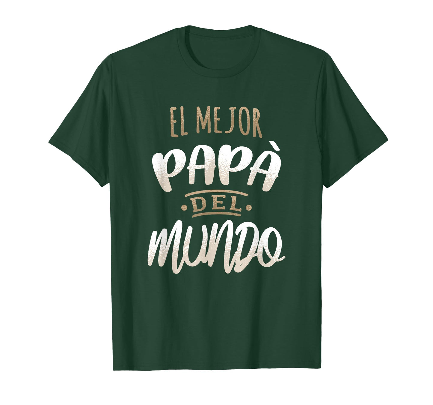 El Mejor Papa Del Mundo Camisa Dia del Padre Ropa T-Shirt