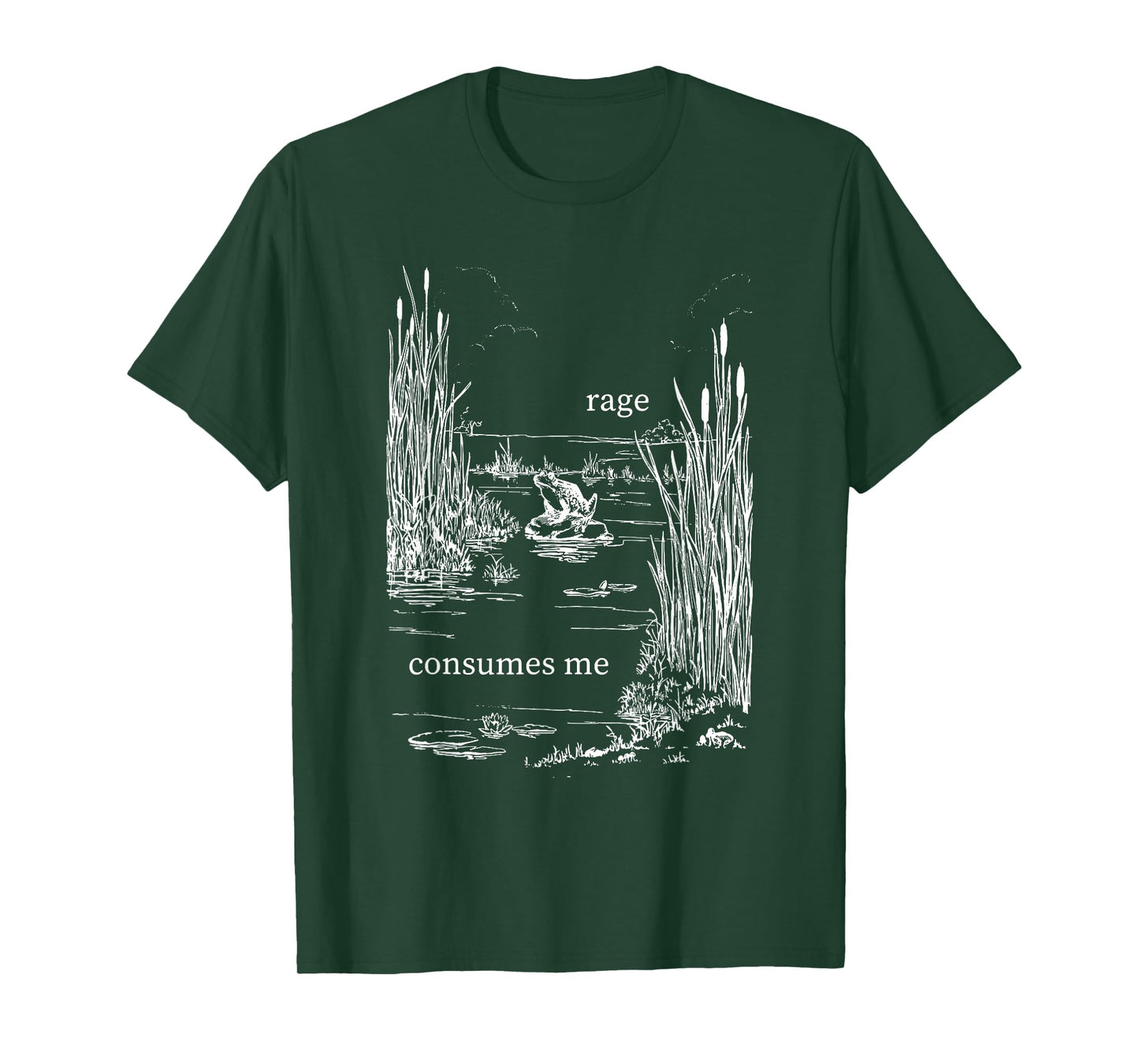 Rage Consumes Me Funny T-Shirt