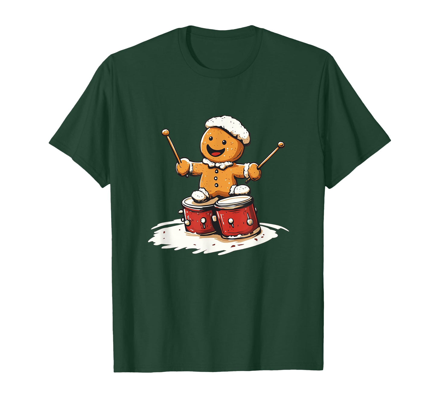 Rock The Season with This Drumming Cookie T-Shirt