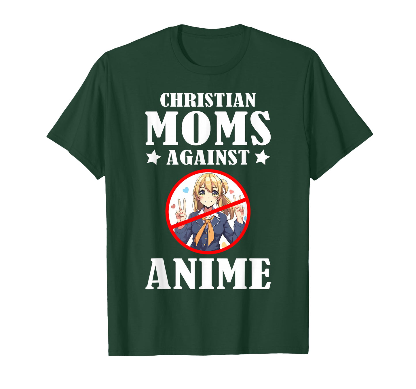 Christian Moms Against Anime T-Shirt