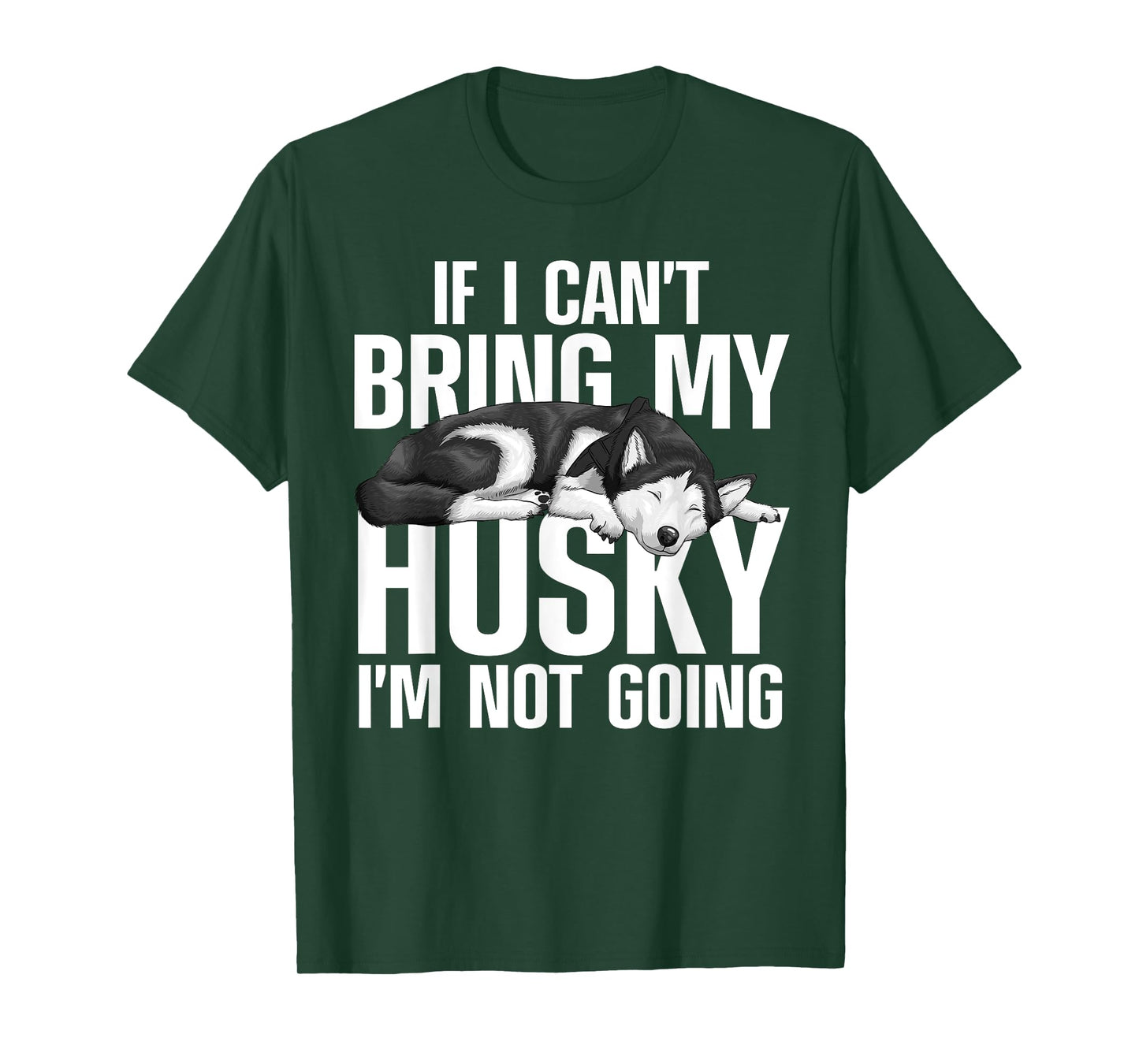 Best Husky For Men Women Siberian Huskies Dog Lover Trainer T-Shirt