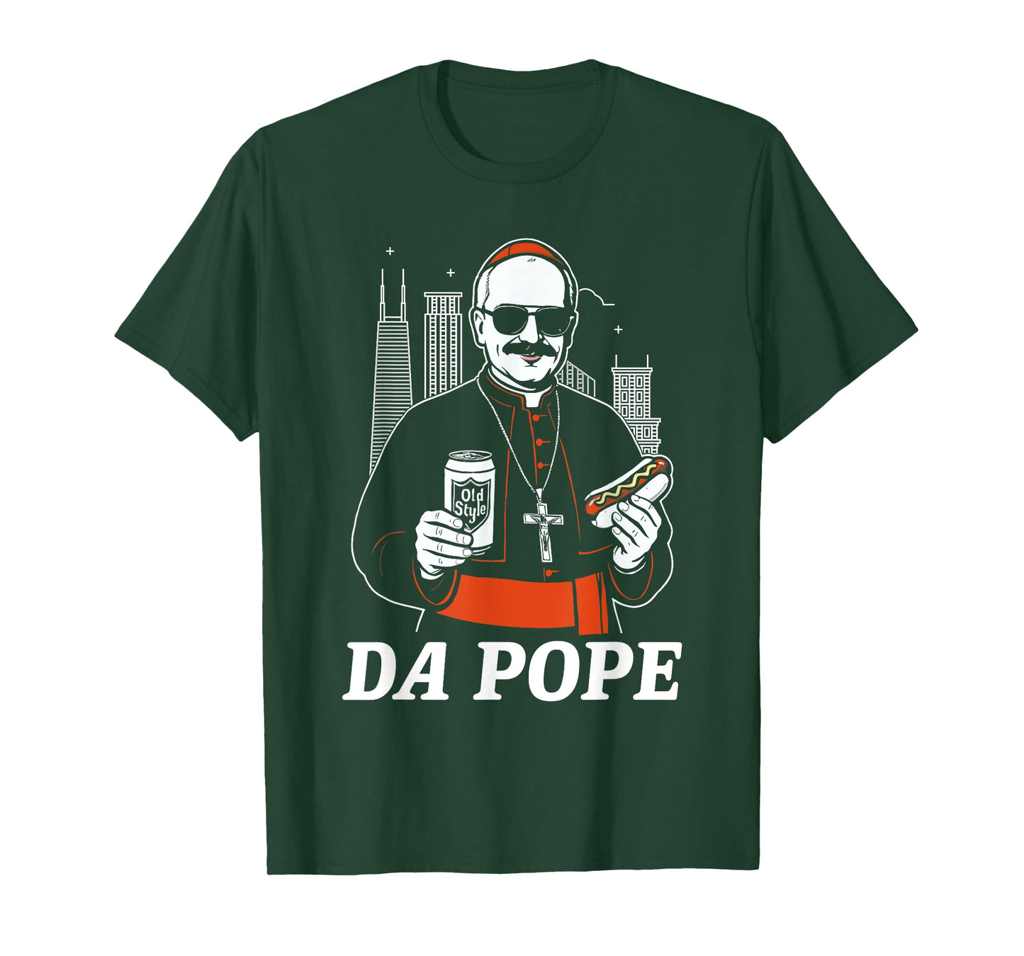Da Pope From America Chicago Pope Leo XIV Provost T-Shirt