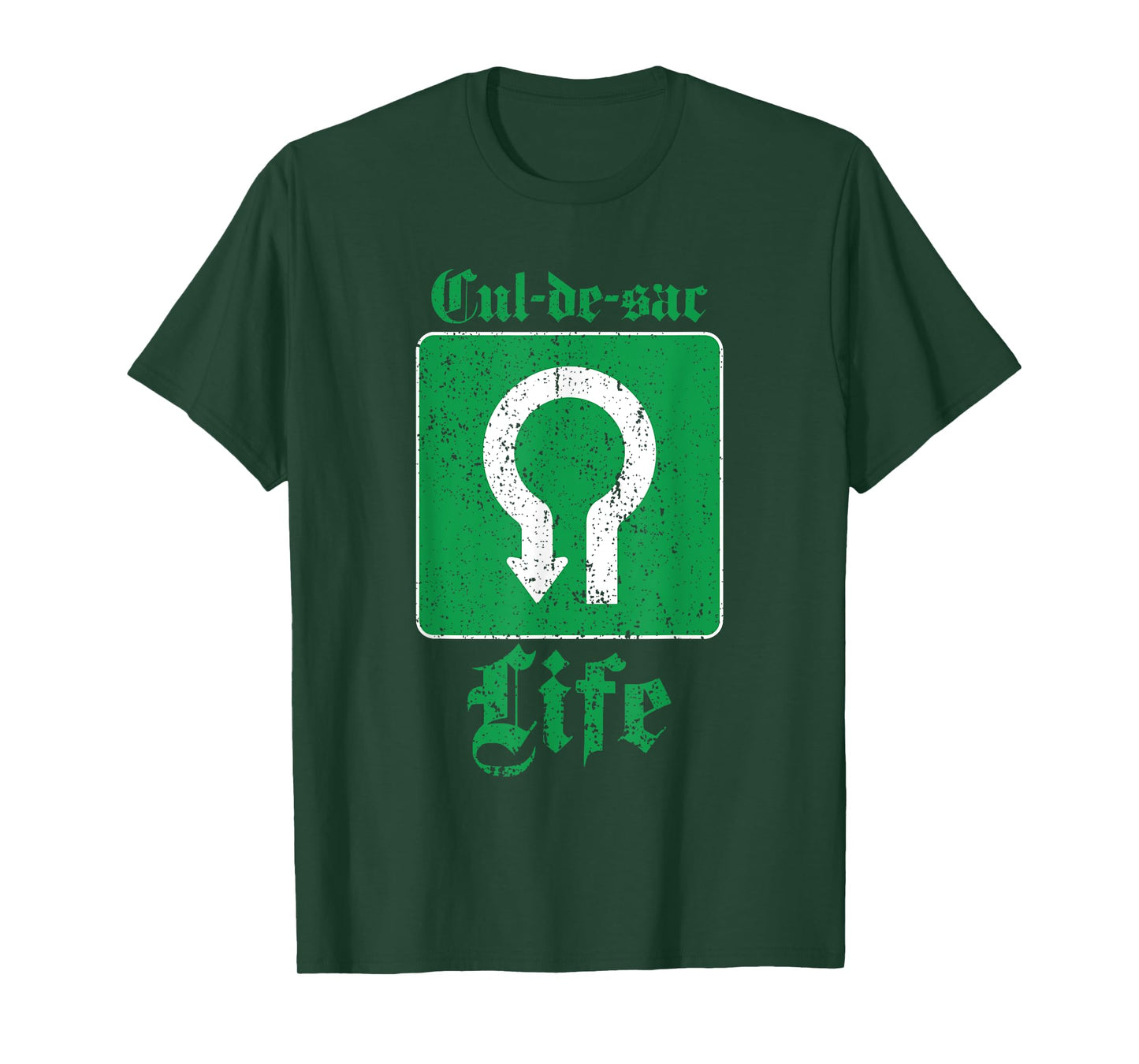 Cul-De-Sac Life In The Suburbs Funny T-Shirt T-Shirt