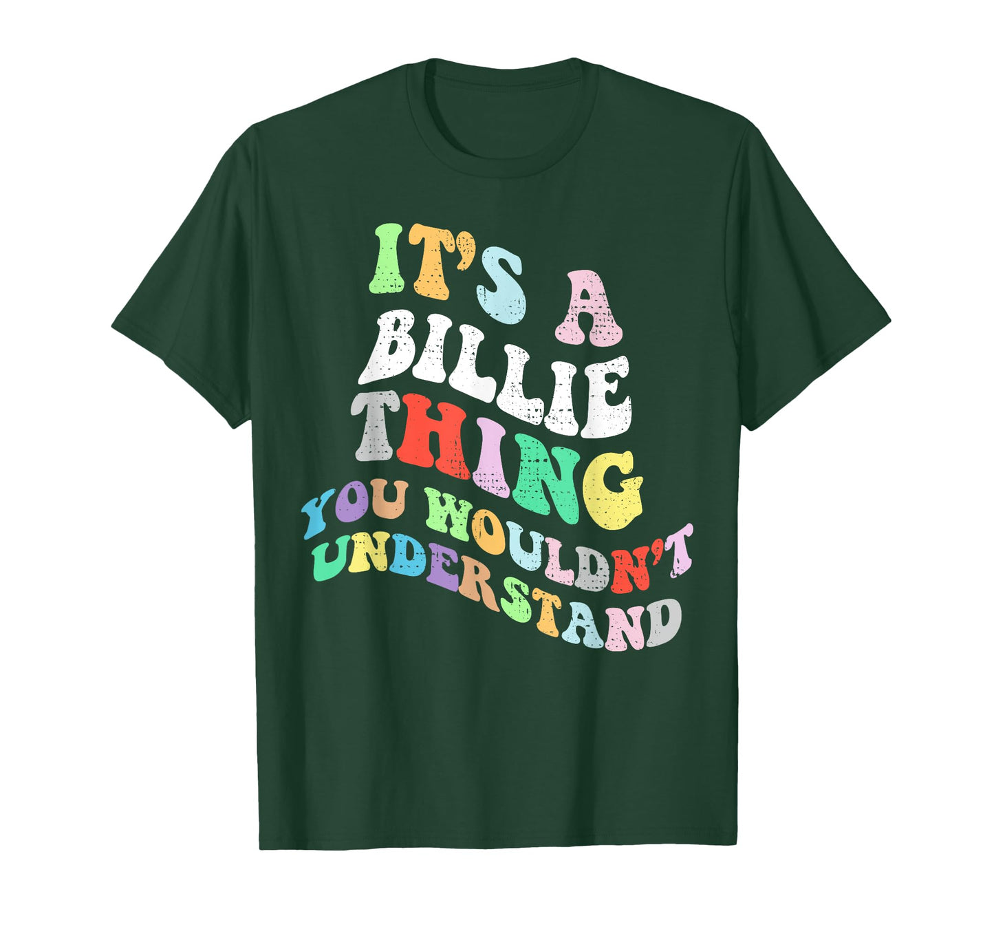 Retro Groovy Its a Billie Thing You Wouldnt Understand T-Shirt
