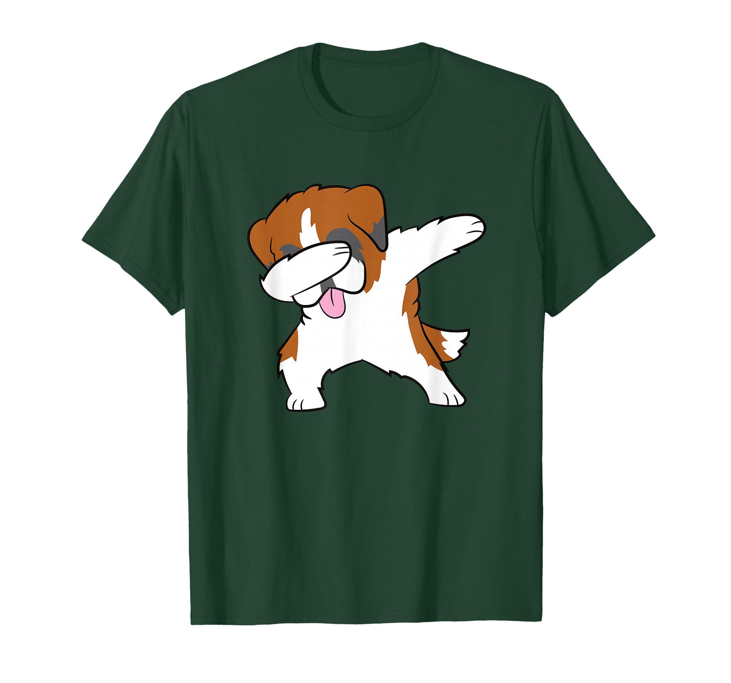 Polka Dot Saint Bernard T-Shirt