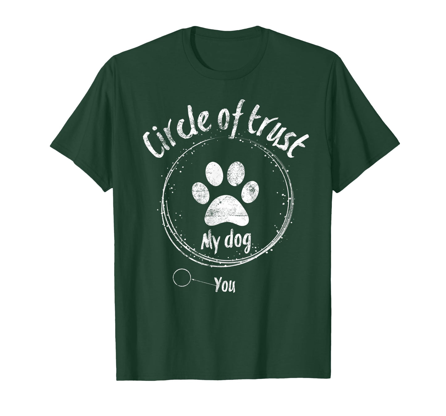 Circle of Trust Paw Print T Shirt T-Shirt