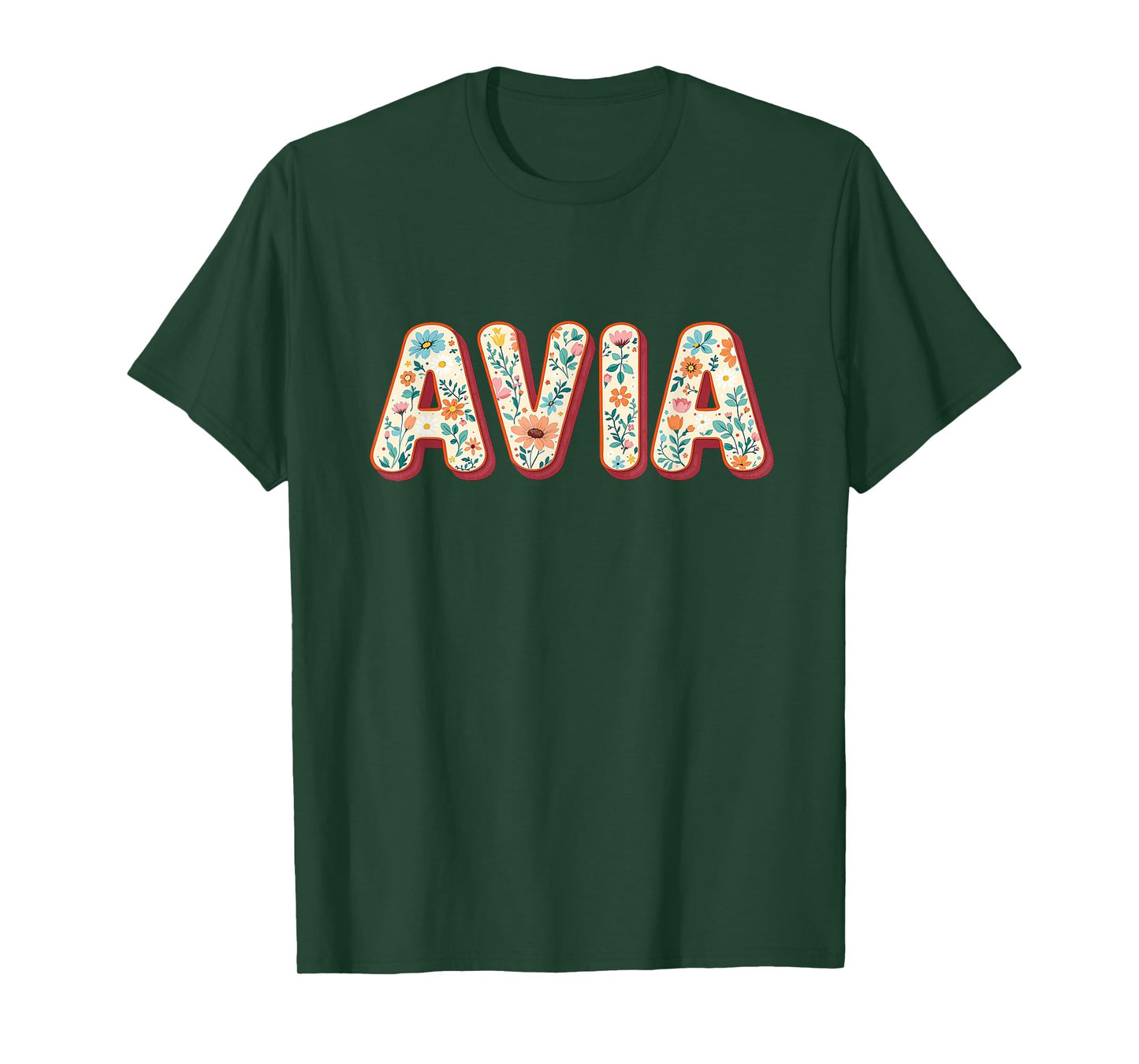 Wildflowers Avia Floral Mother's Day Avia T-Shirt