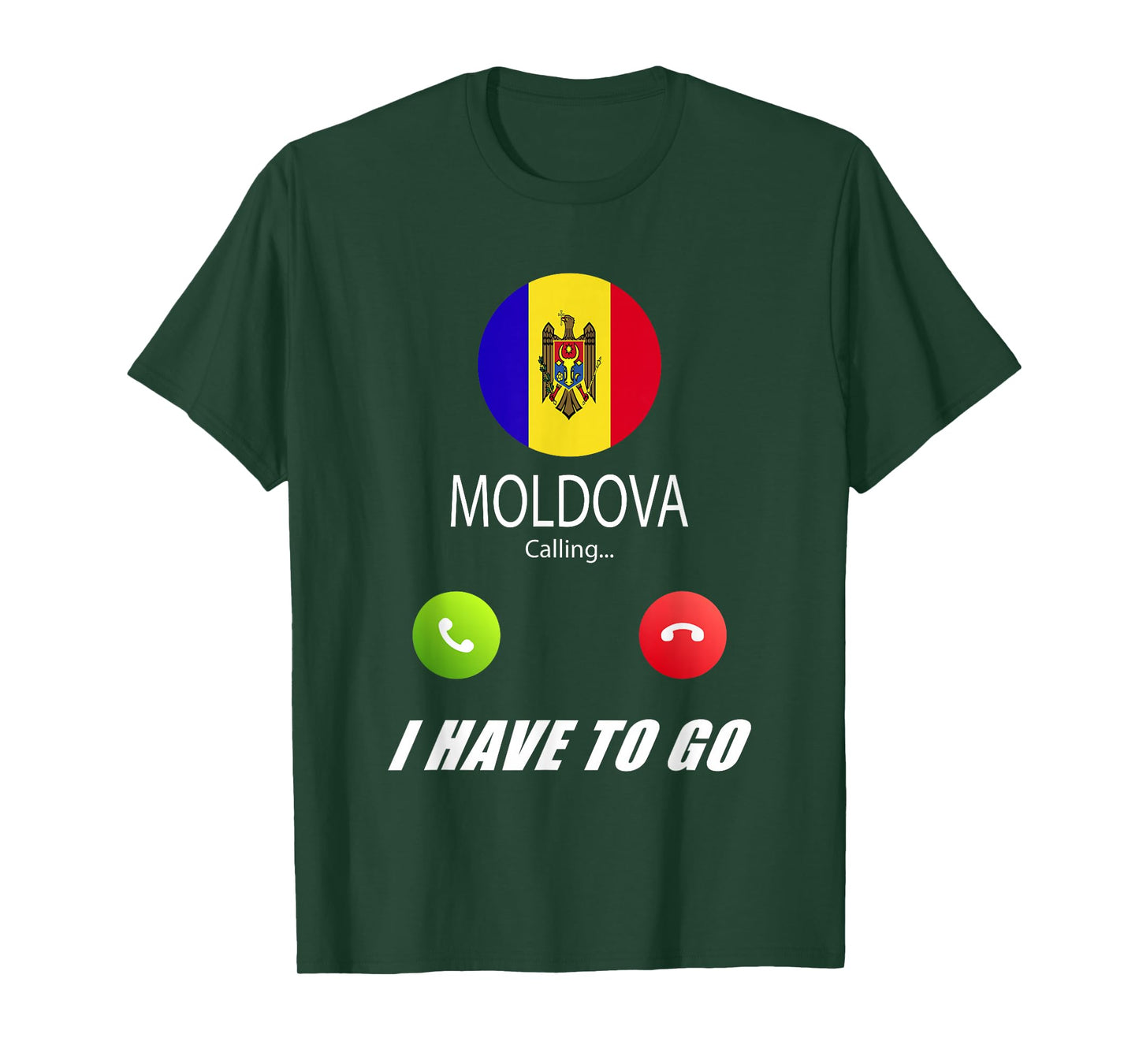 Moldova Flag Souvenir Moldova is calling T-Shirt