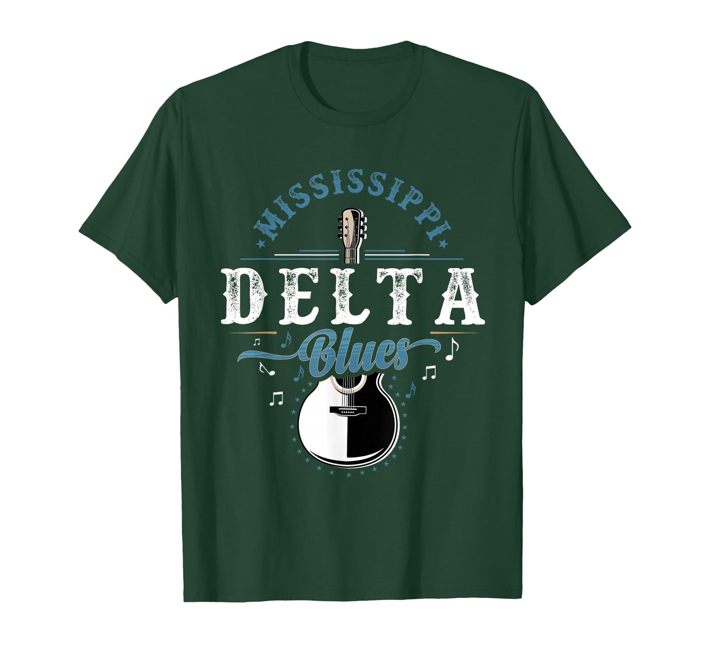 Blues Guitarist or Rock Music or Mississippi Delta Blues T-Shirt