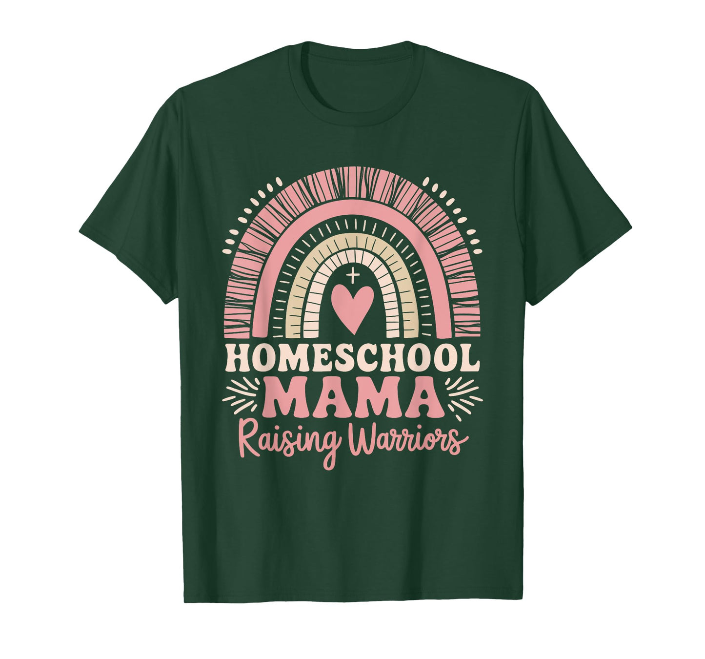 Homeschool Mama Raising Warriors T-Shirt