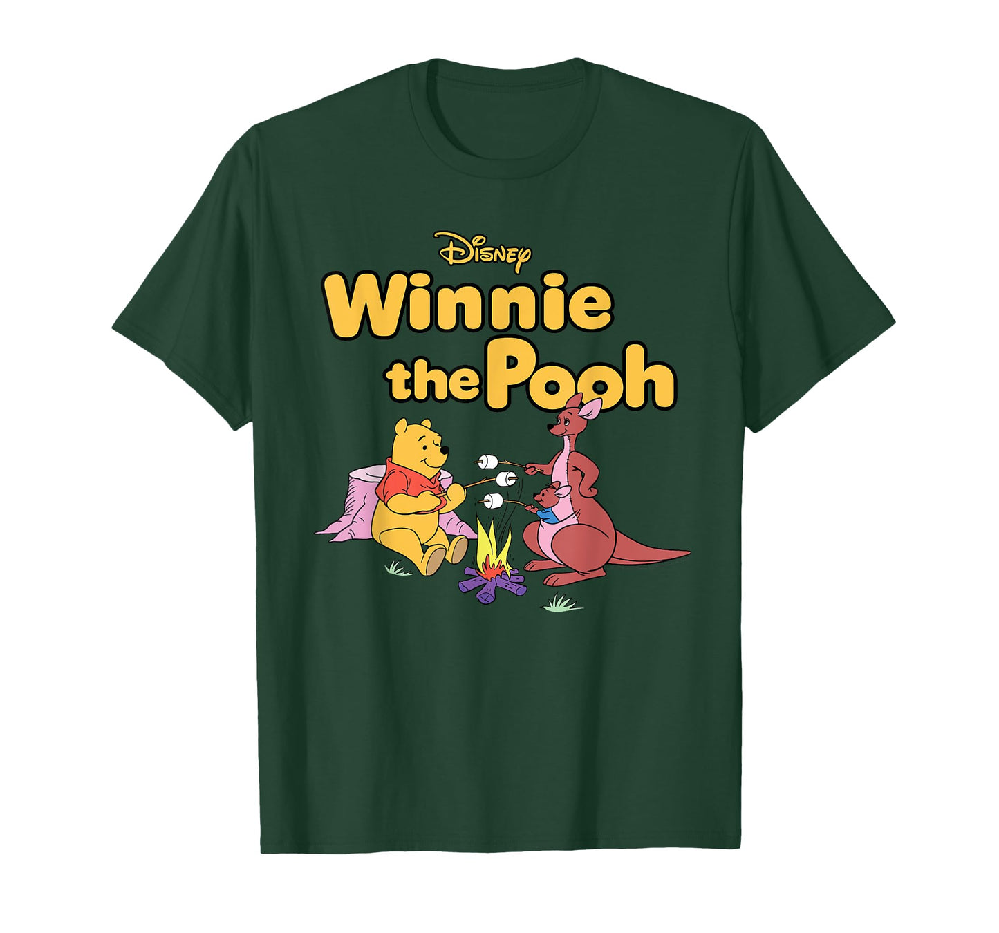 Disney Winnie the Pooh Kanga and Roo Camping Marshmallows T-Shirt