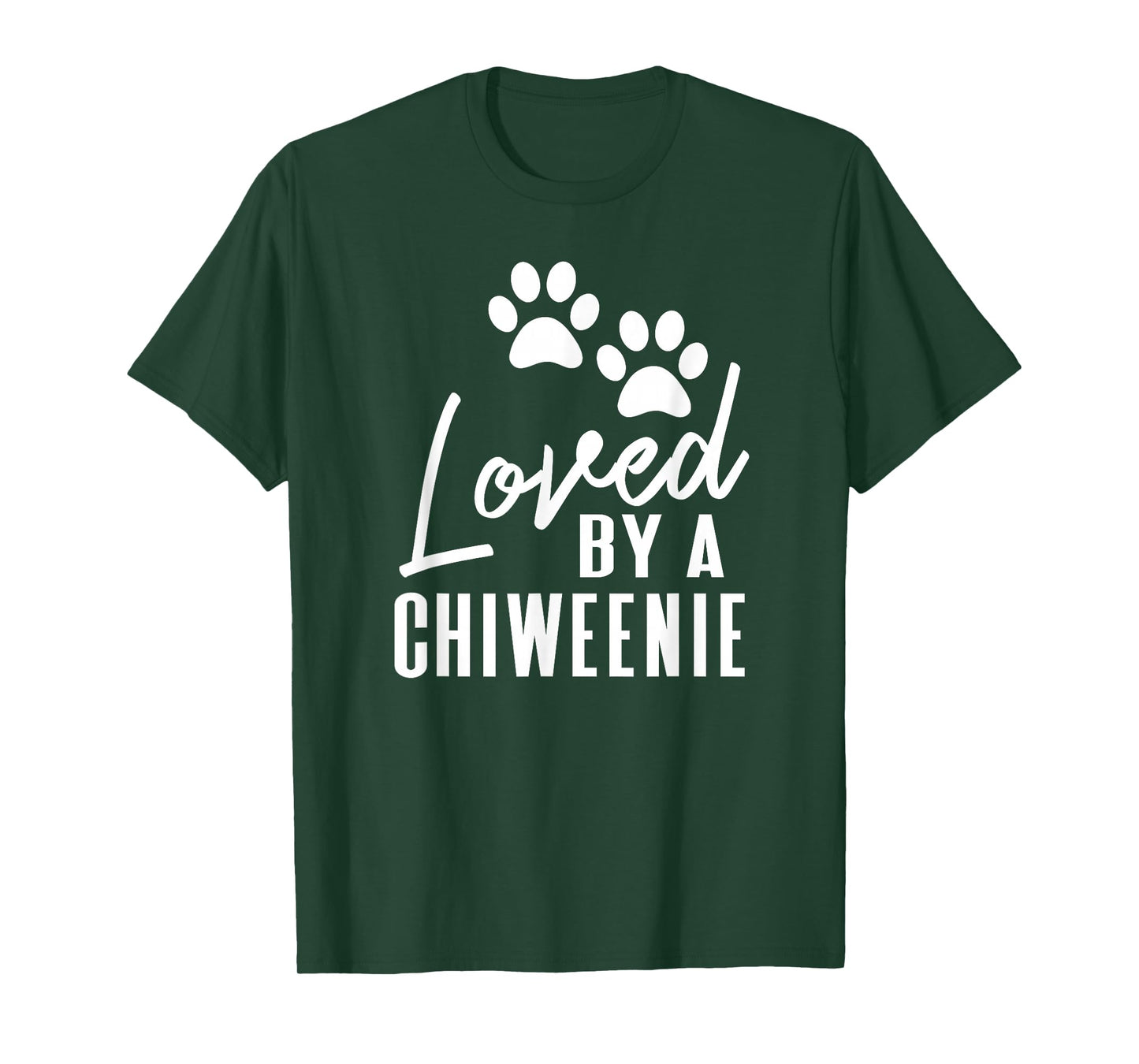 Loved By A Chiweenie Puppy Dog Mom or Dad T-Shirt