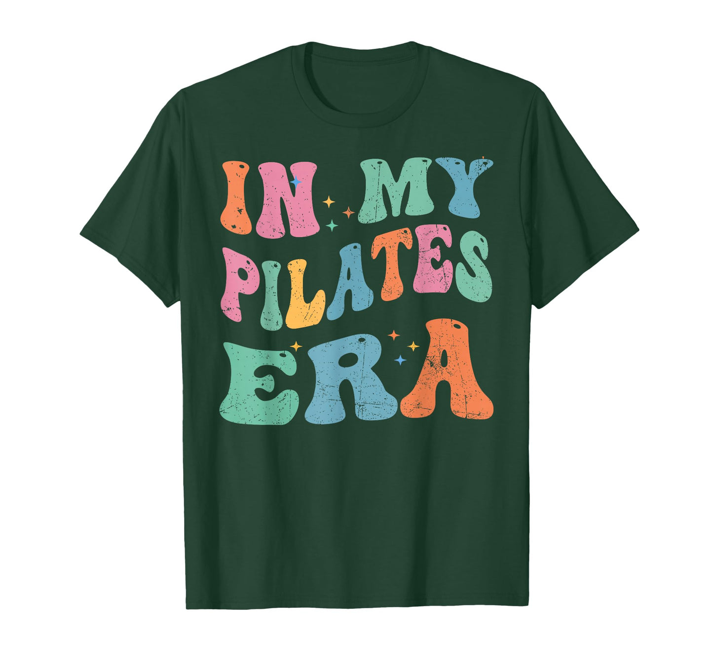 In My Pilates Era, Pilates Instructor Women With Sayings T-Shirt