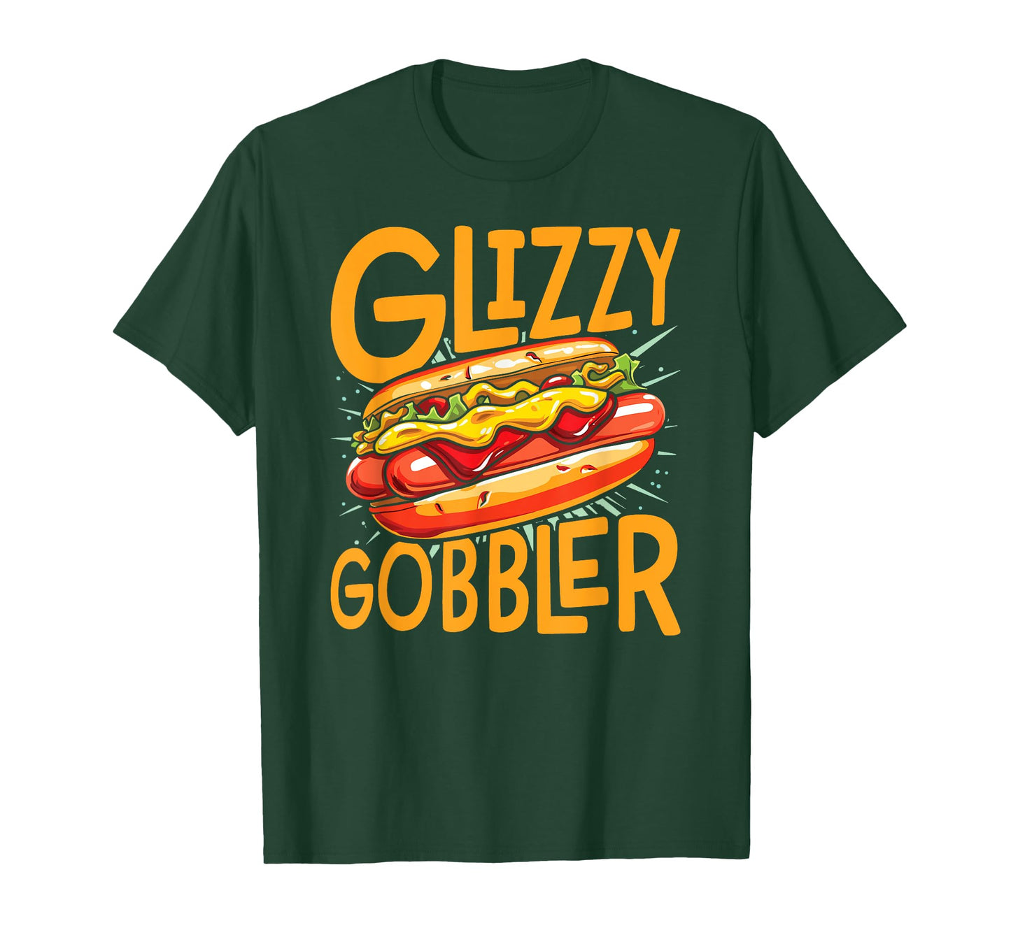 Funny HotDog Glizzy Gobbler Number One Glizzy Men Women Kids T-Shirt